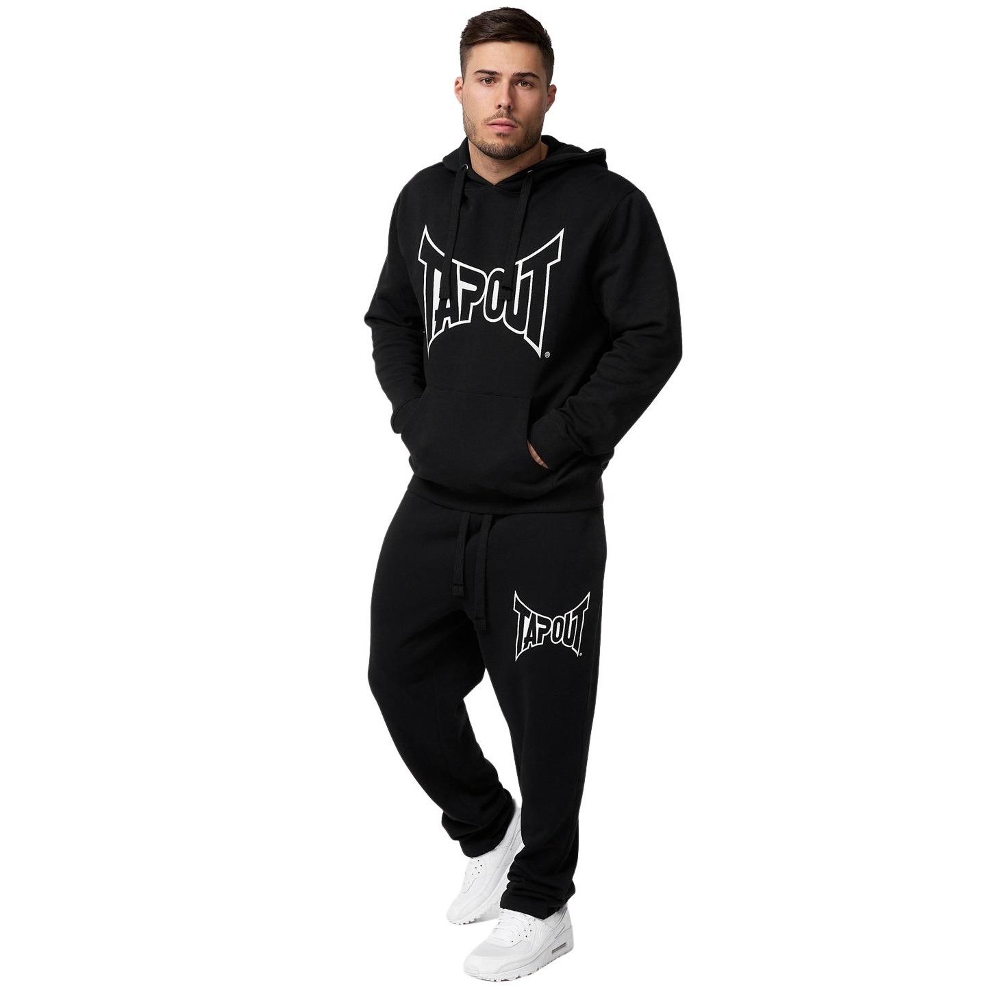 4255581514743 - Tapout Herren Kapuzensweatshirt normale Passform LIFESTYLE BASIC HOODIE