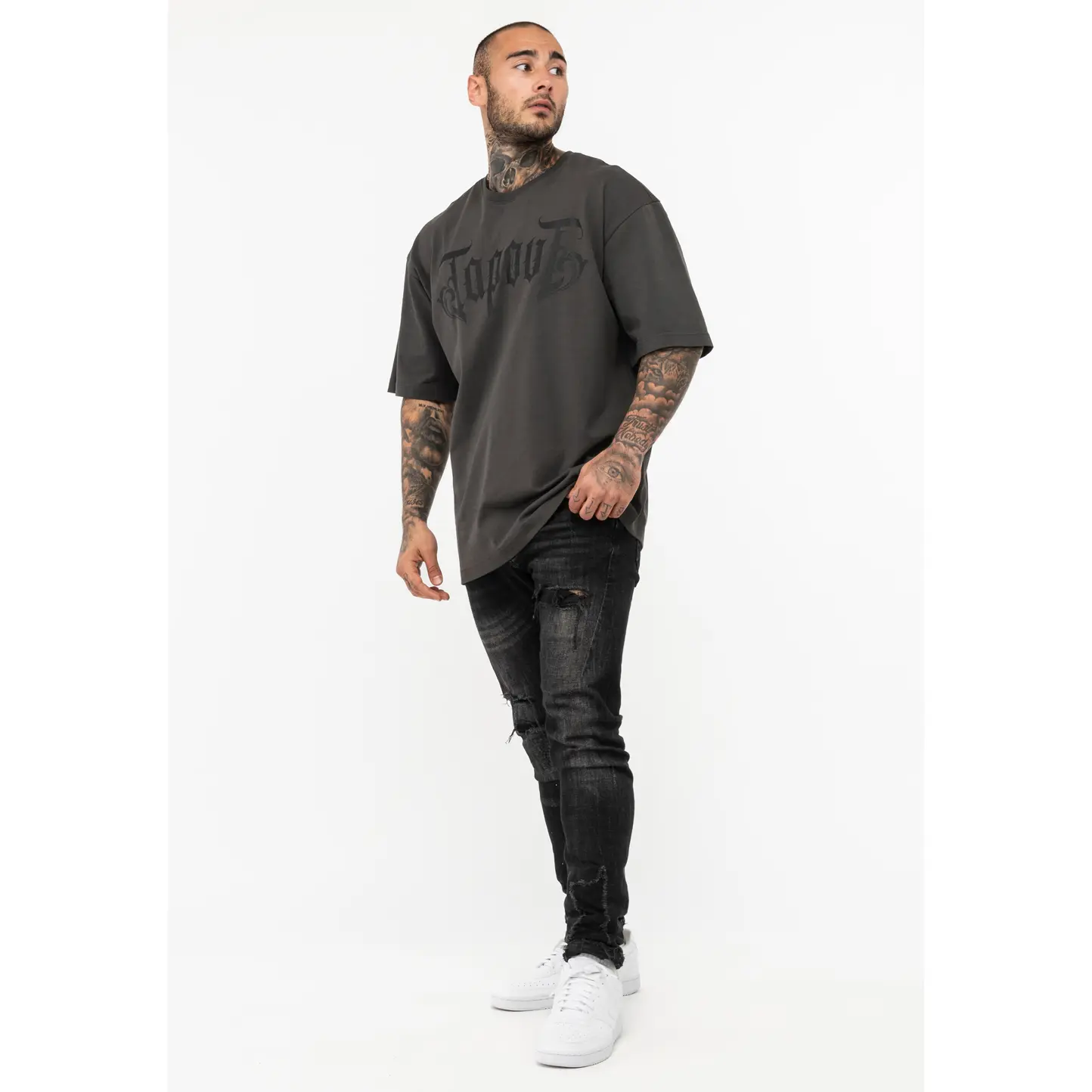 Camiseta Tapout Dellano Gris – Combat Arena