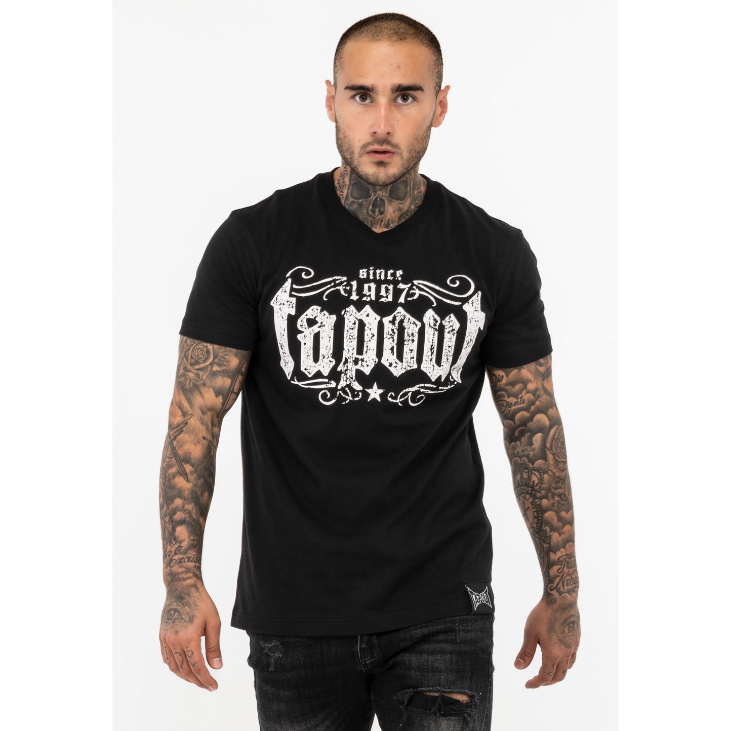 4255581522663 - Tapout Herren T-Shirt normale Passform CRASHED