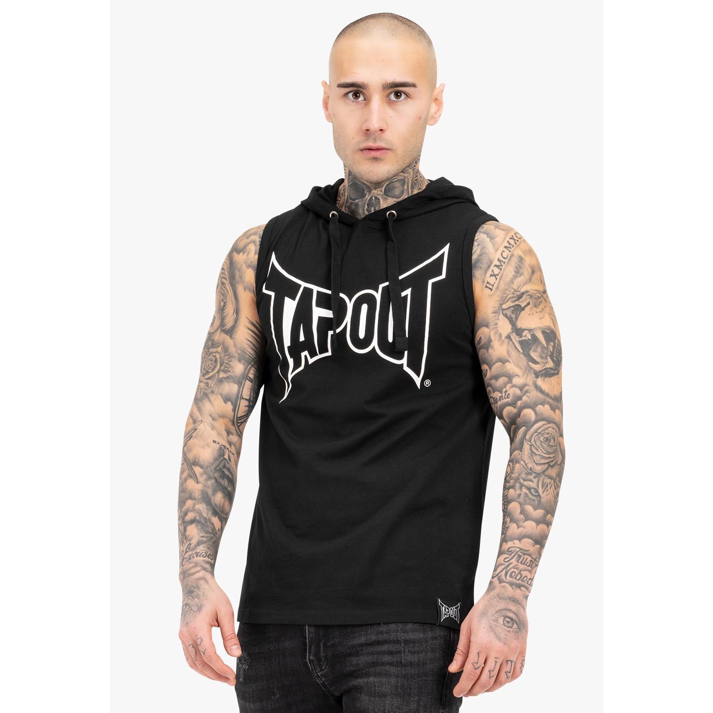 4255581531917 - Tapout Herren ärmelloses T-Shirt mit Kapuze normale Passform ALAMEDA HOOD