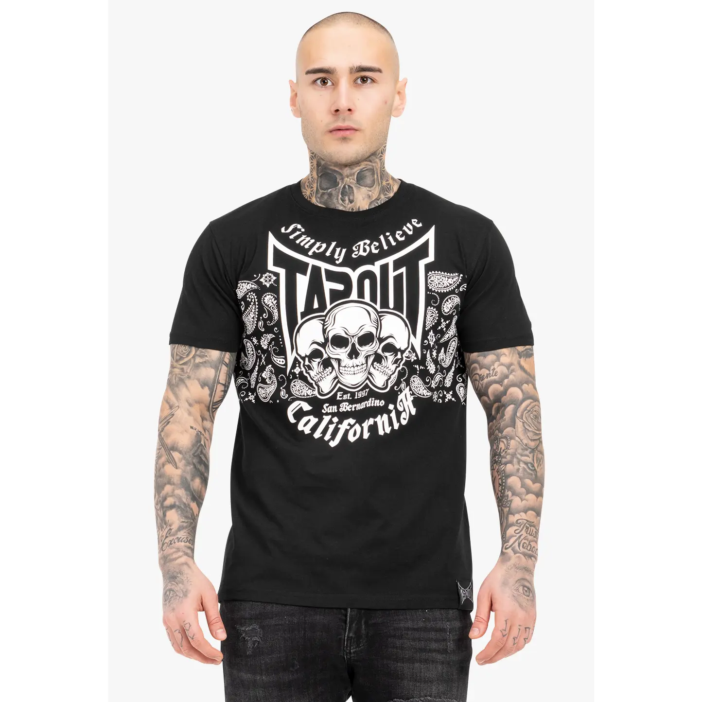 4255581532402 - Tapout Herren T-Shirt normale Passform ADELANTOS