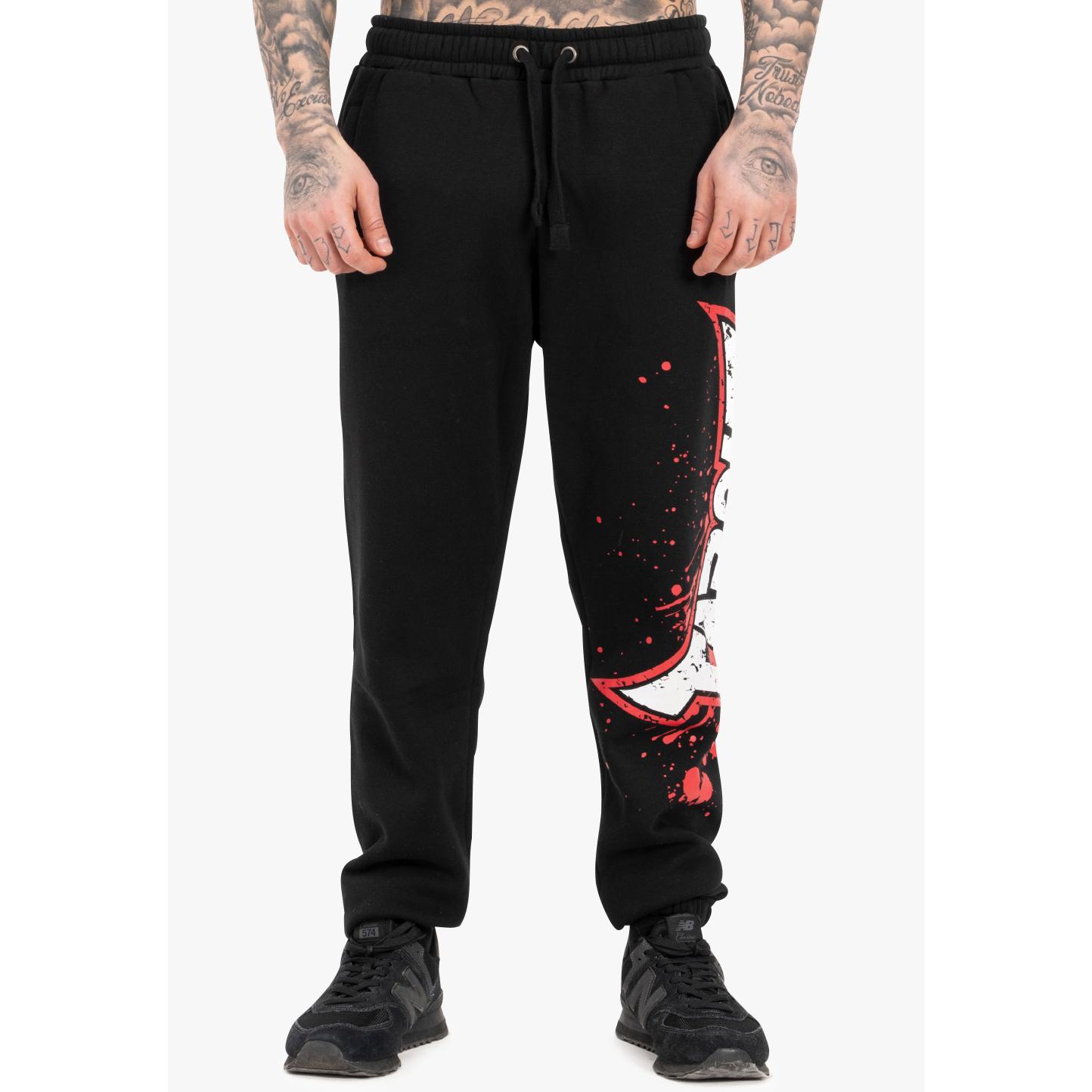 4255581531344 - Tapout Herren Jogginghose normale Passform SPLASHING JOGGER