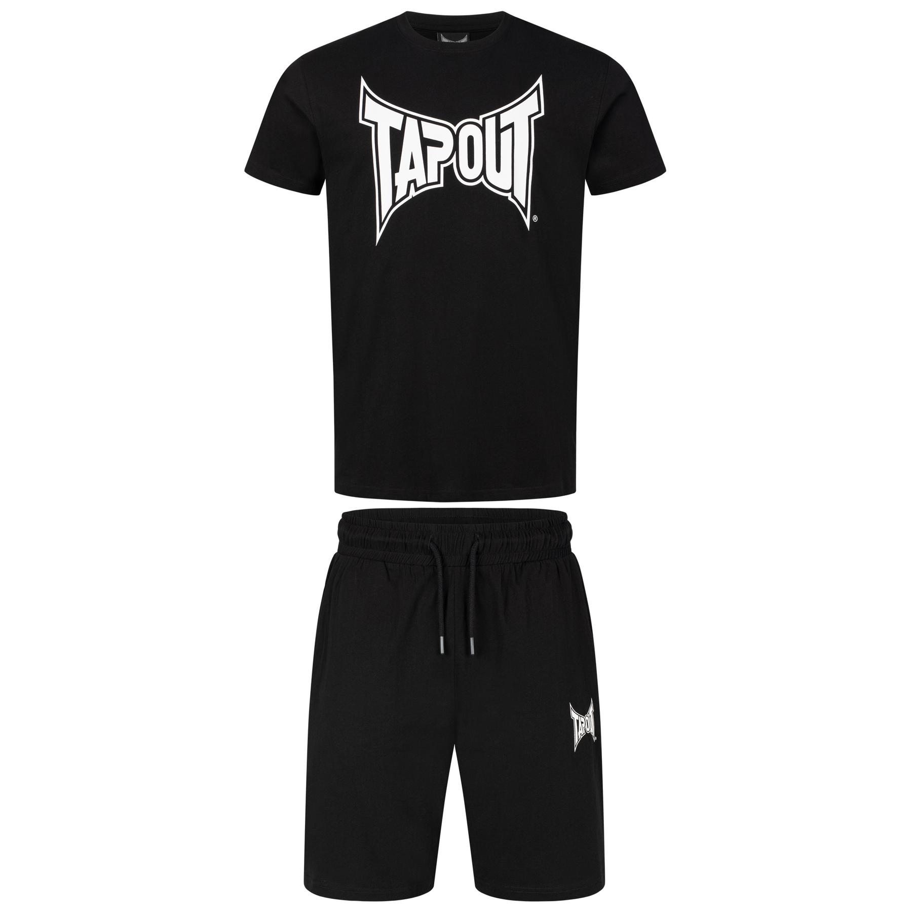 4255581572033 - Tapout Herren T-Shirt & Shorts Set normale Passform FALLON