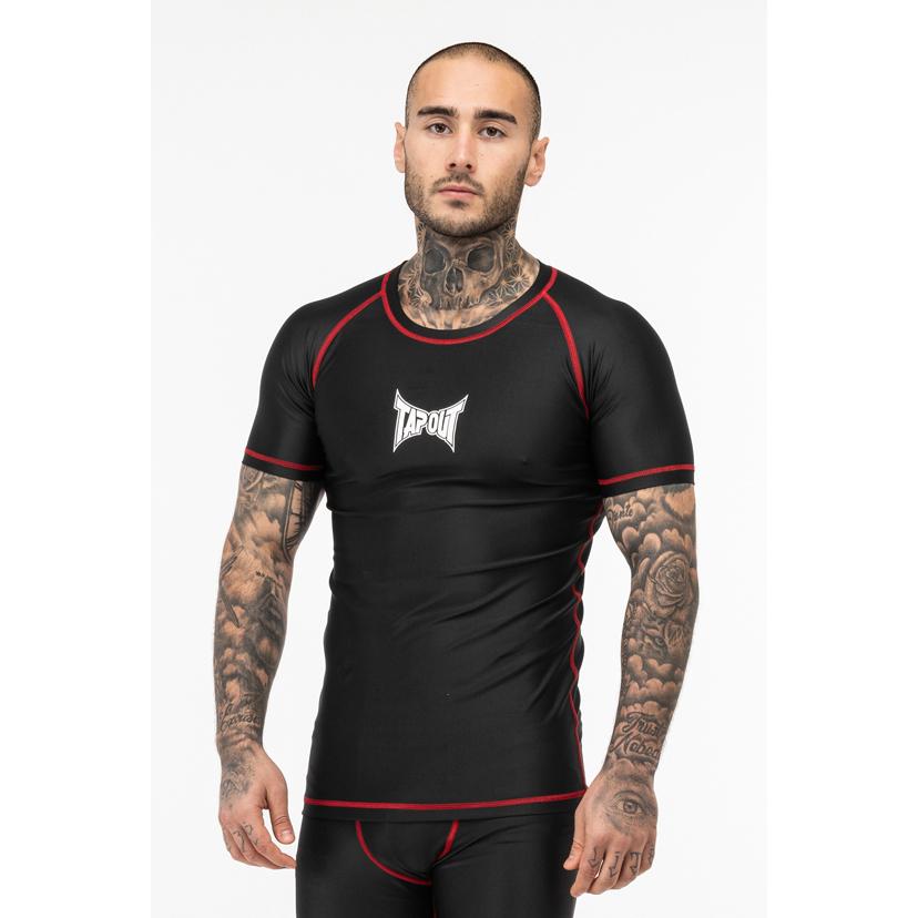4255581523202 - Tapout Herren Kurzarm-Funktionsshirt schmale Passform CRYSTAL