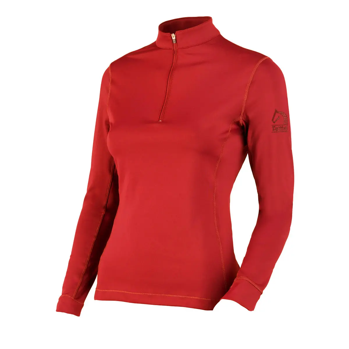 Reit-Poloshirt mit langen Ärmeln Tattini Agatea