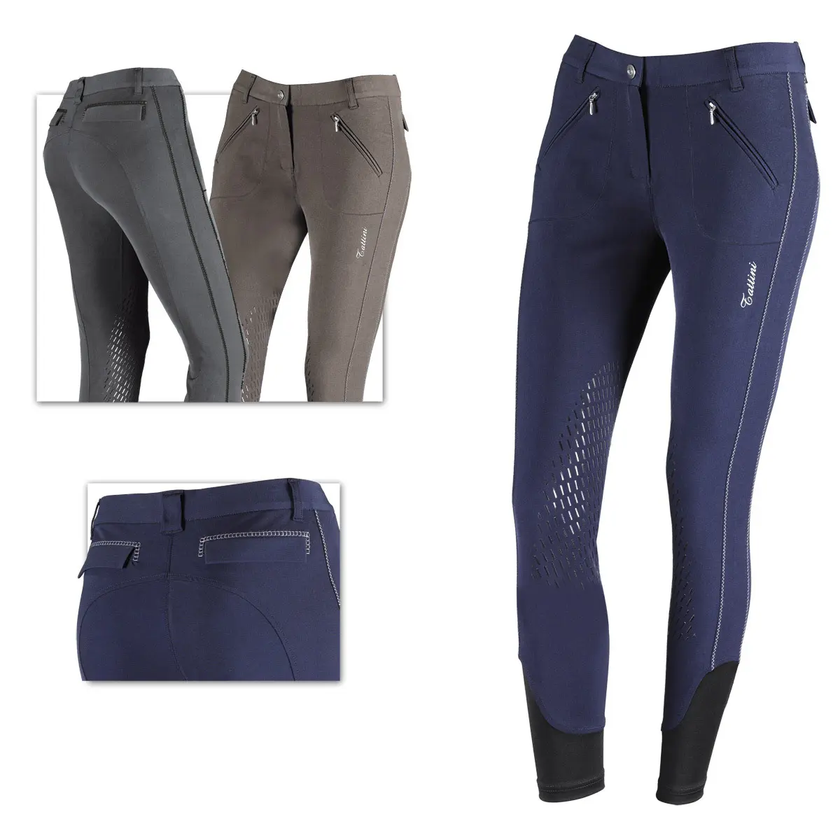 Meilleurs prix pour Pantalon avec coutures en CO femme Tattini Petunia