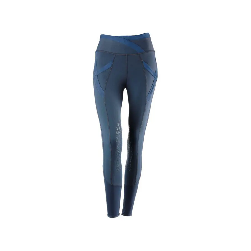 Comparer les prix de Legging équitation mid grip femme Tattini Aloe