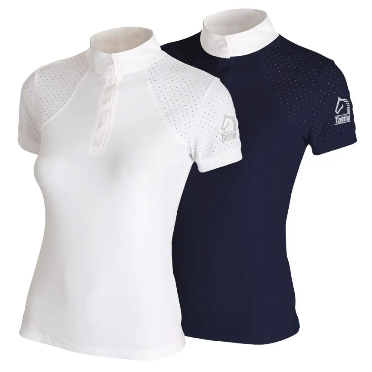 Meilleurs prix pour Polo d'équitation avec inserts micro-perforés femme Tattini