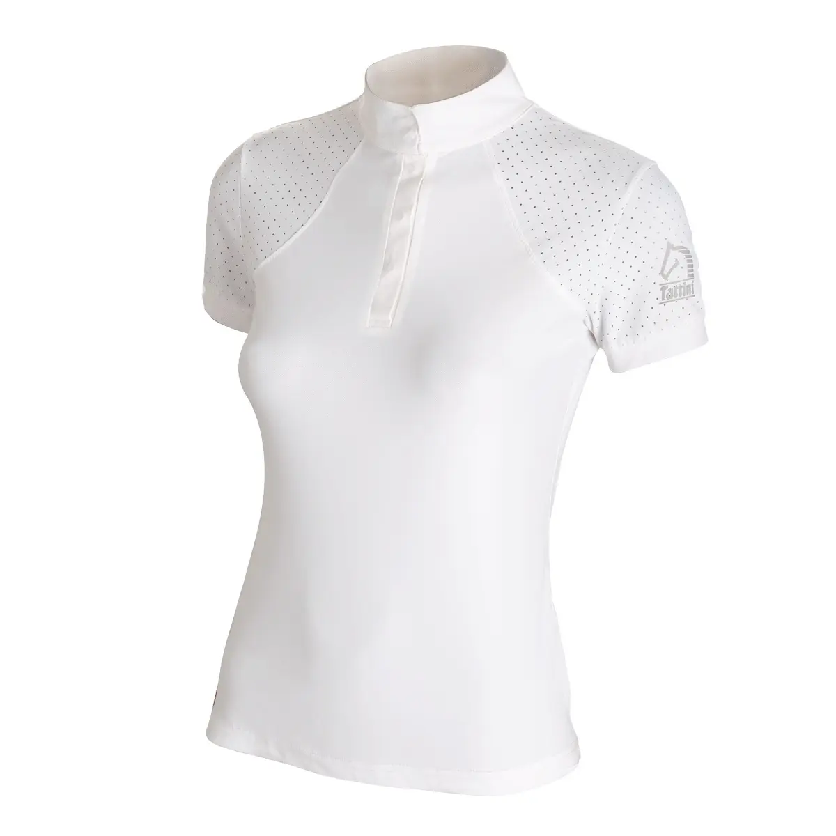 Meilleurs prix pour Polo d'équitation avec inserts micro-perforés fille Tattini