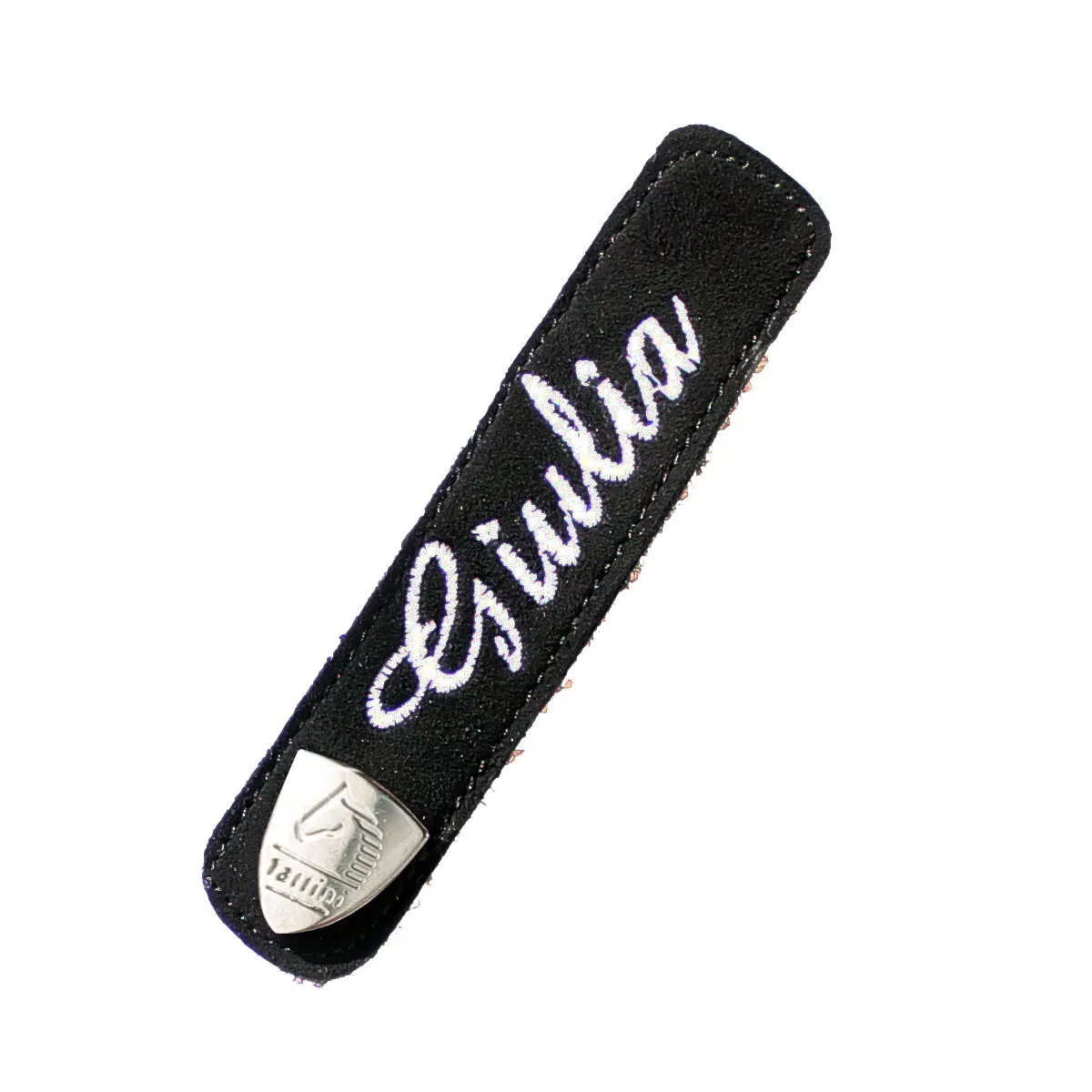 Tattini Marron Chamoises Bracelet With Name Or Initials Bordes