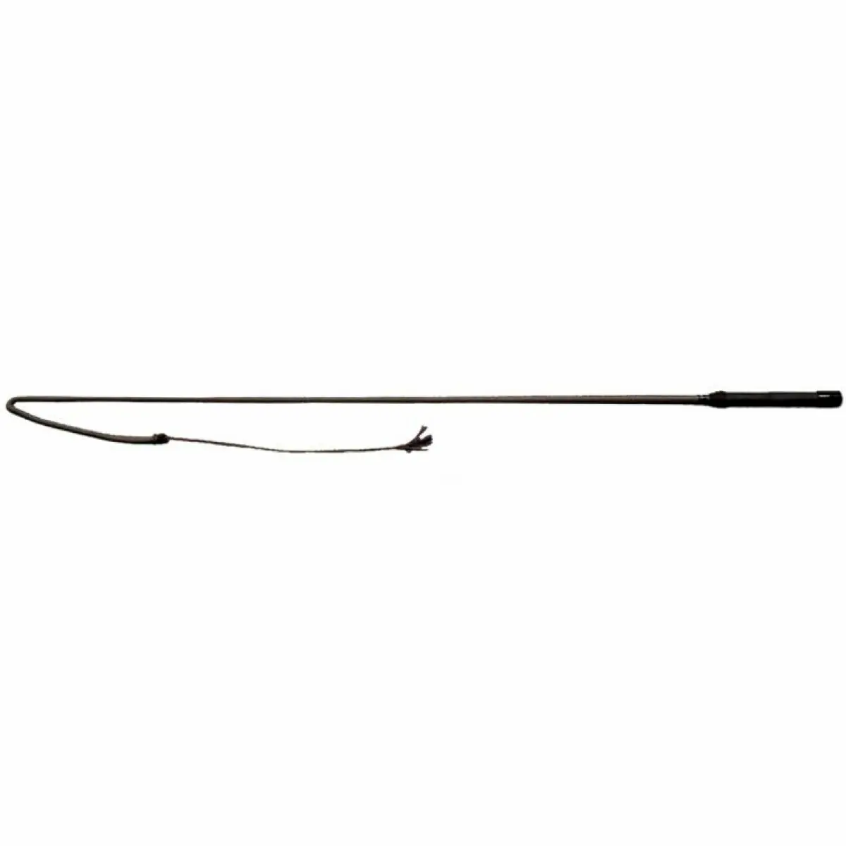 Tattini Noir Trotting Horse Whip In Braided Nylon 135