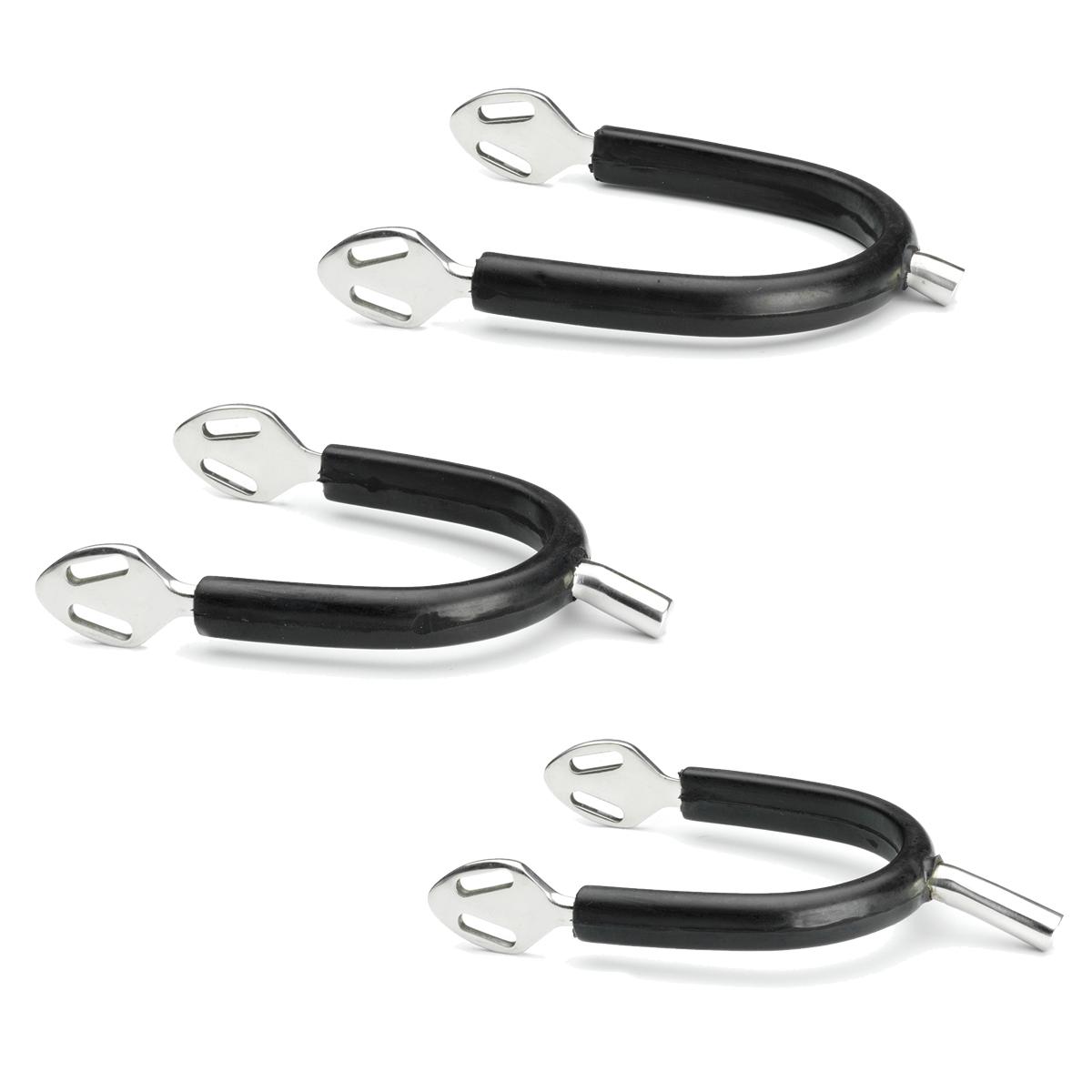 Comparer les prix de Éperons pour cheval droite avec caoutchou femme Tattini