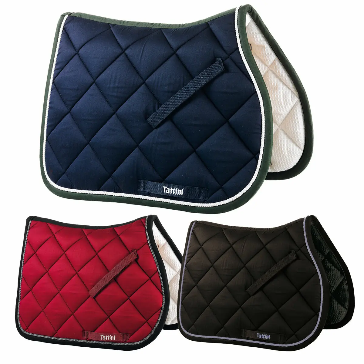 Meilleurs prix pour Tapis de selle pour cheval super rembouré Tattini