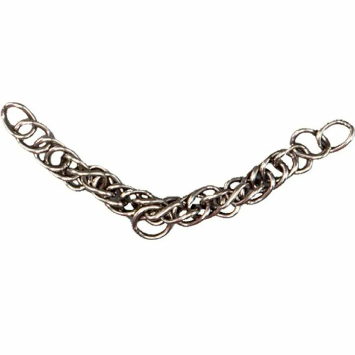 Tattini Argenté Curb For Horse In Stainless Steel