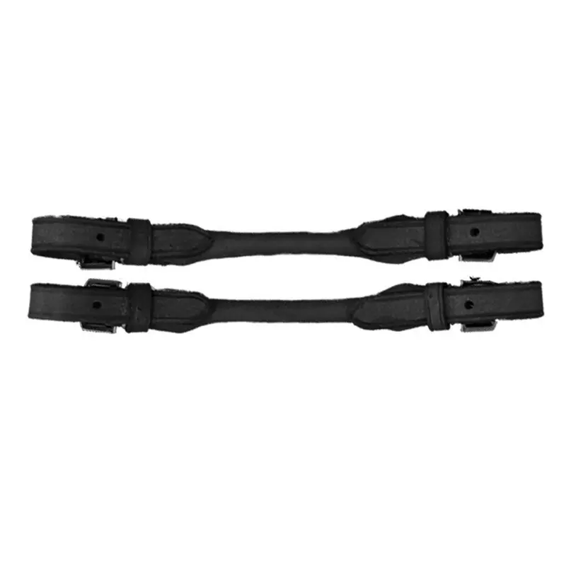 Tattini Marron Leather Pelham Rings