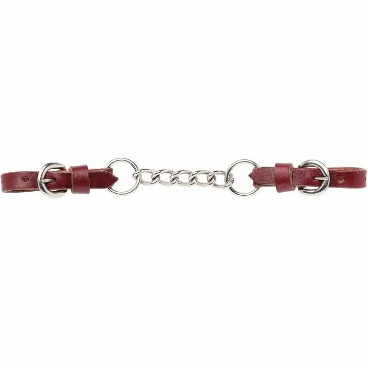 Tattini Rouge Curb For Horse In Fat Leather
