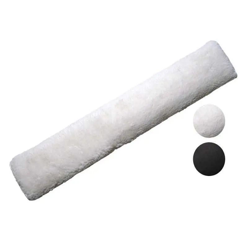 Tattini Noir Synthetic Sheepskin Girth Sheath For Horse
