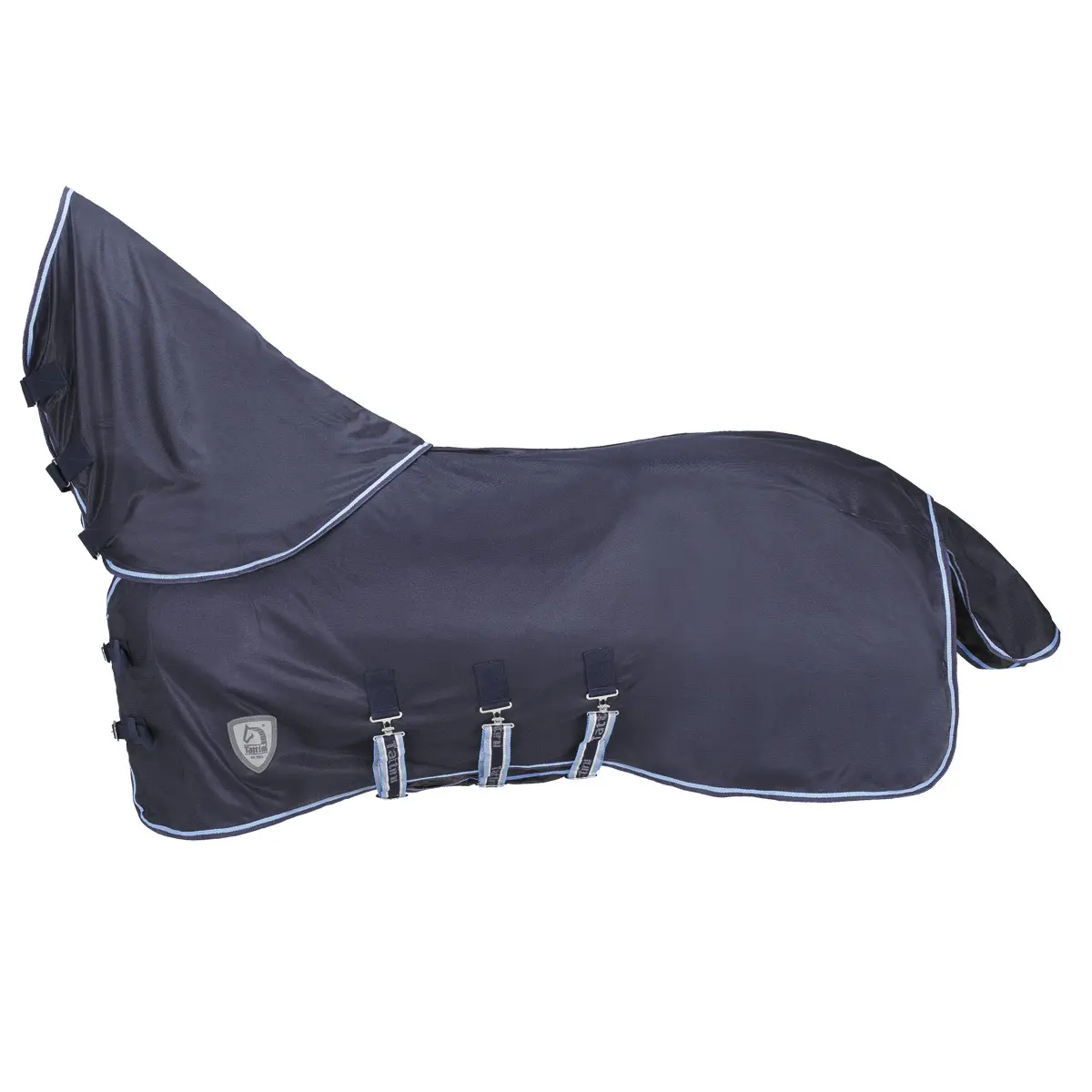 Couverture resille avec col detacheable pour cheval Tattini