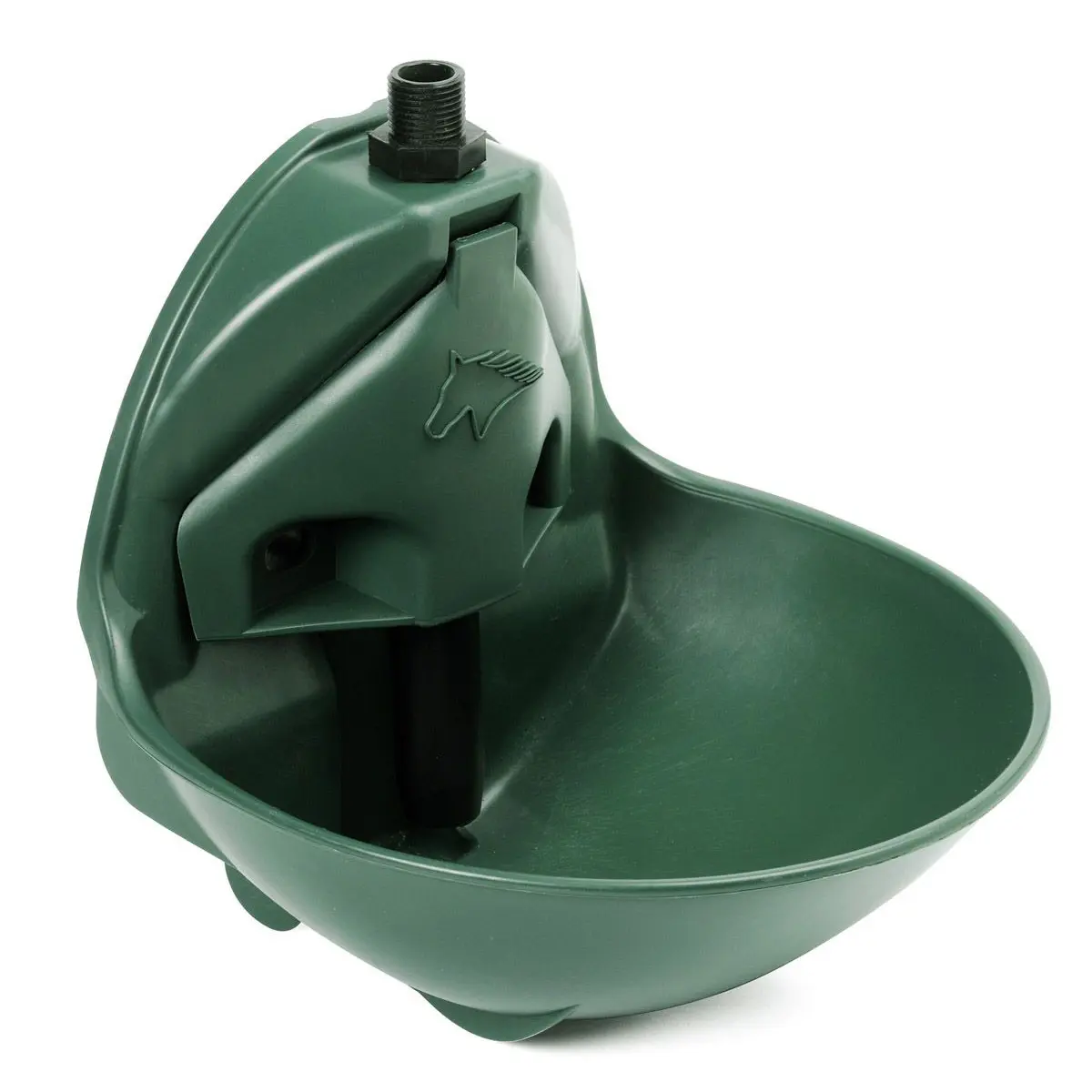 Tattini Vert Plastic Horse Trough With Pressure