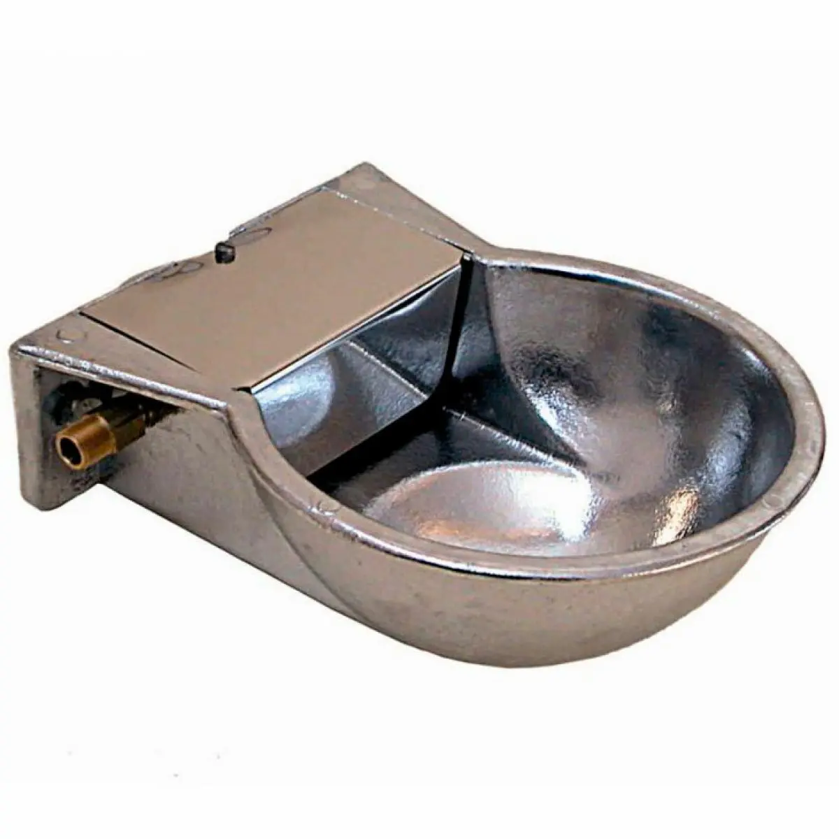 Tattini Argenté Automatic Horse Trough In Aluminium, Constant Level