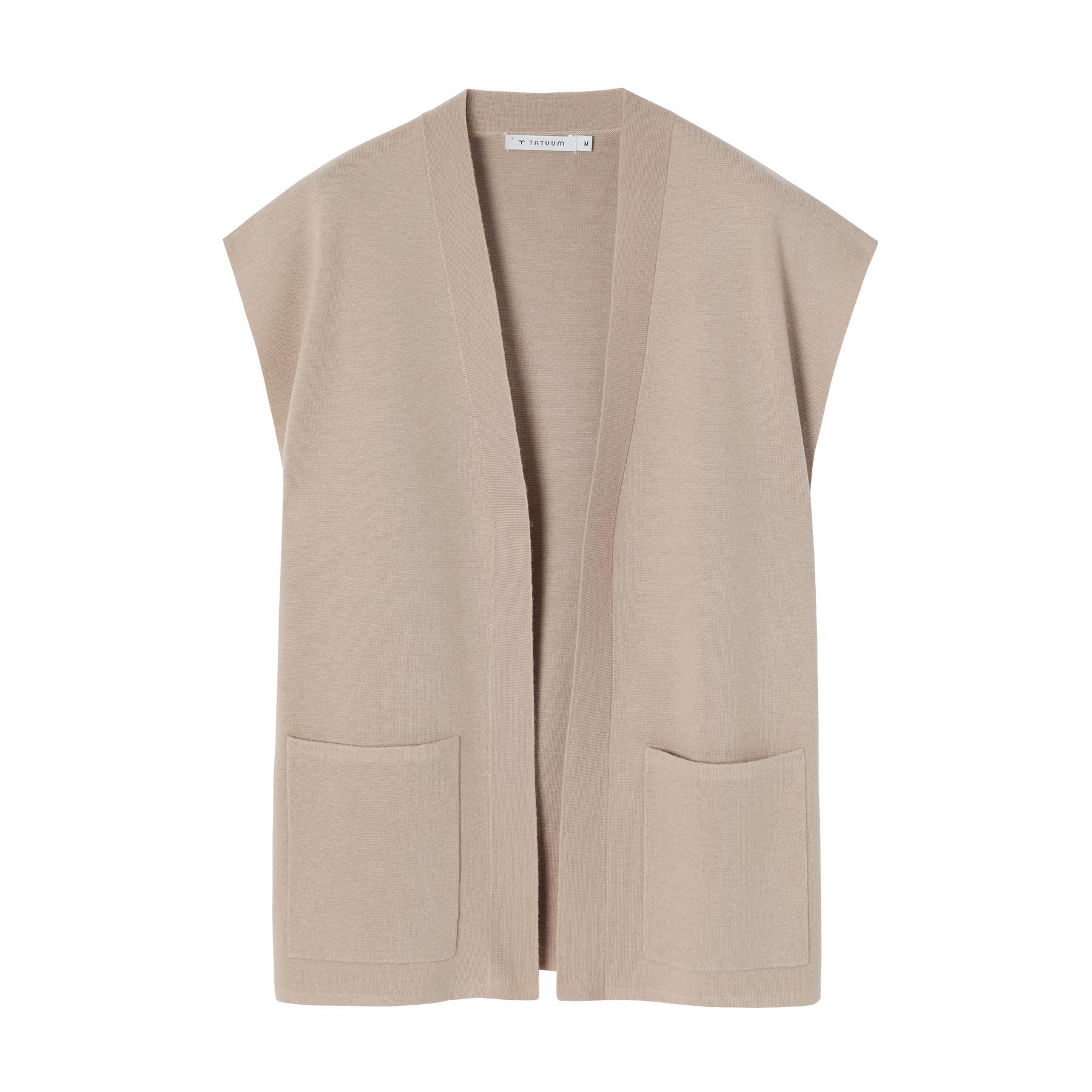 5900142467691 - Ärmelloser Cardigan für Frauen Nia 5900142467691 - Ärmelloser Cardigan für Frauen Nia