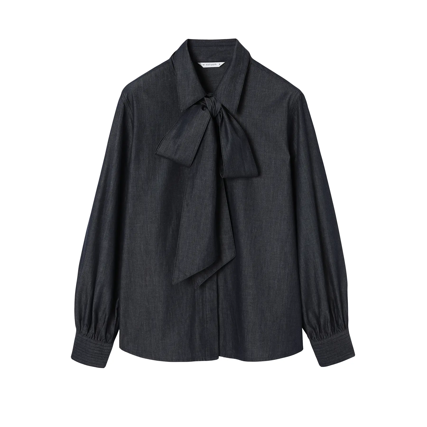 Image of Langarm-Bluse Damen Tatuum Lilen