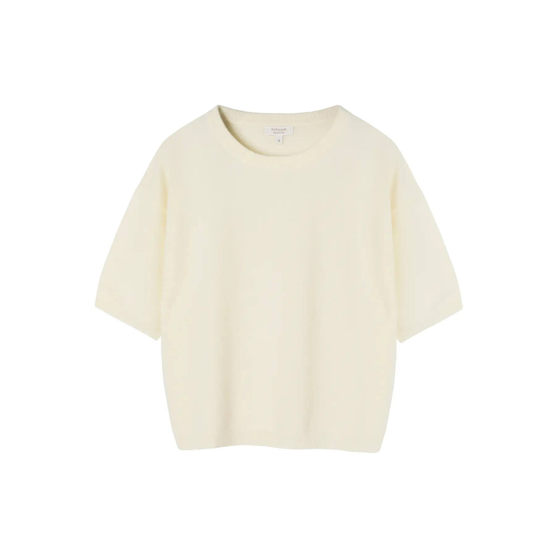Women's three-quarter sleeve wool jumper Tatuum Ash