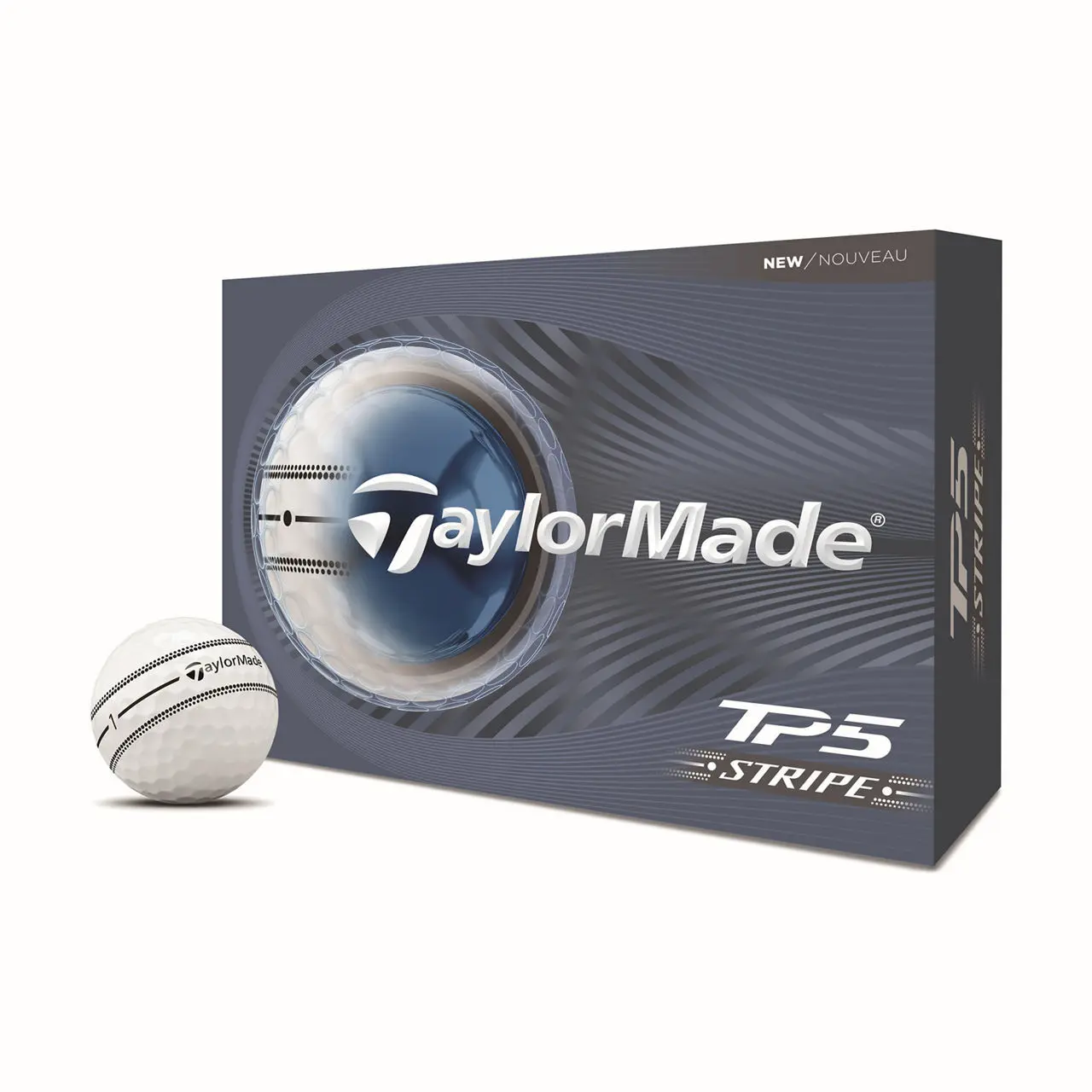 Golfbälle Taylormade TM26 TP5 Stripe