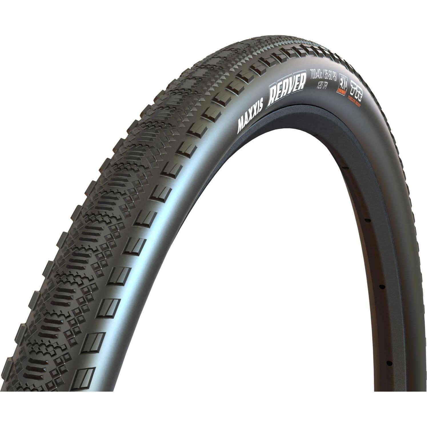 Velo Store - UK Soft bike tire Maxxis Reaver - Tr. - Exo / Tubeless Ready 700x40C | Extra 10% off with Subscription, Postage £16.79 to UK Fedex.