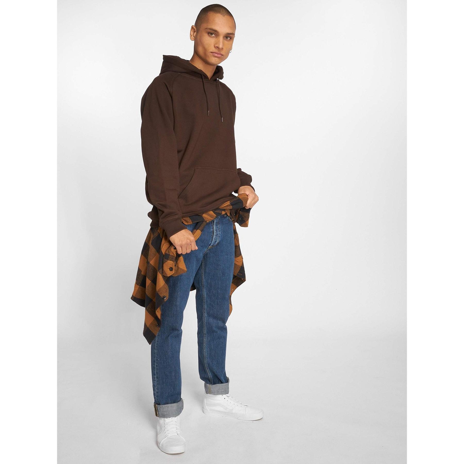 4051243913264 - Hoodie Herren BLANK HOODY TB014 Braun Brown 4051243913264 - Hoodie Herren BLANK HOODY TB014 Braun Brown