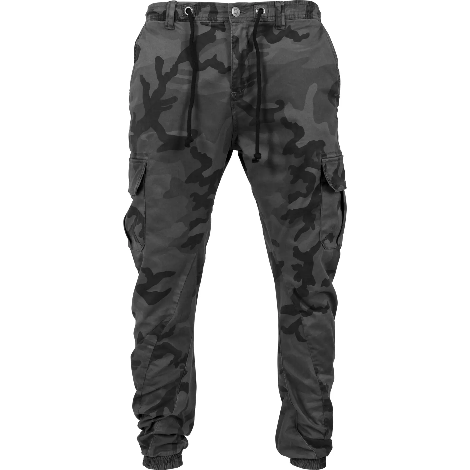4053838166895 - Cargohose Herren CAMO CARGO JOGGING PANTS TB1611 Grau Grey Camo