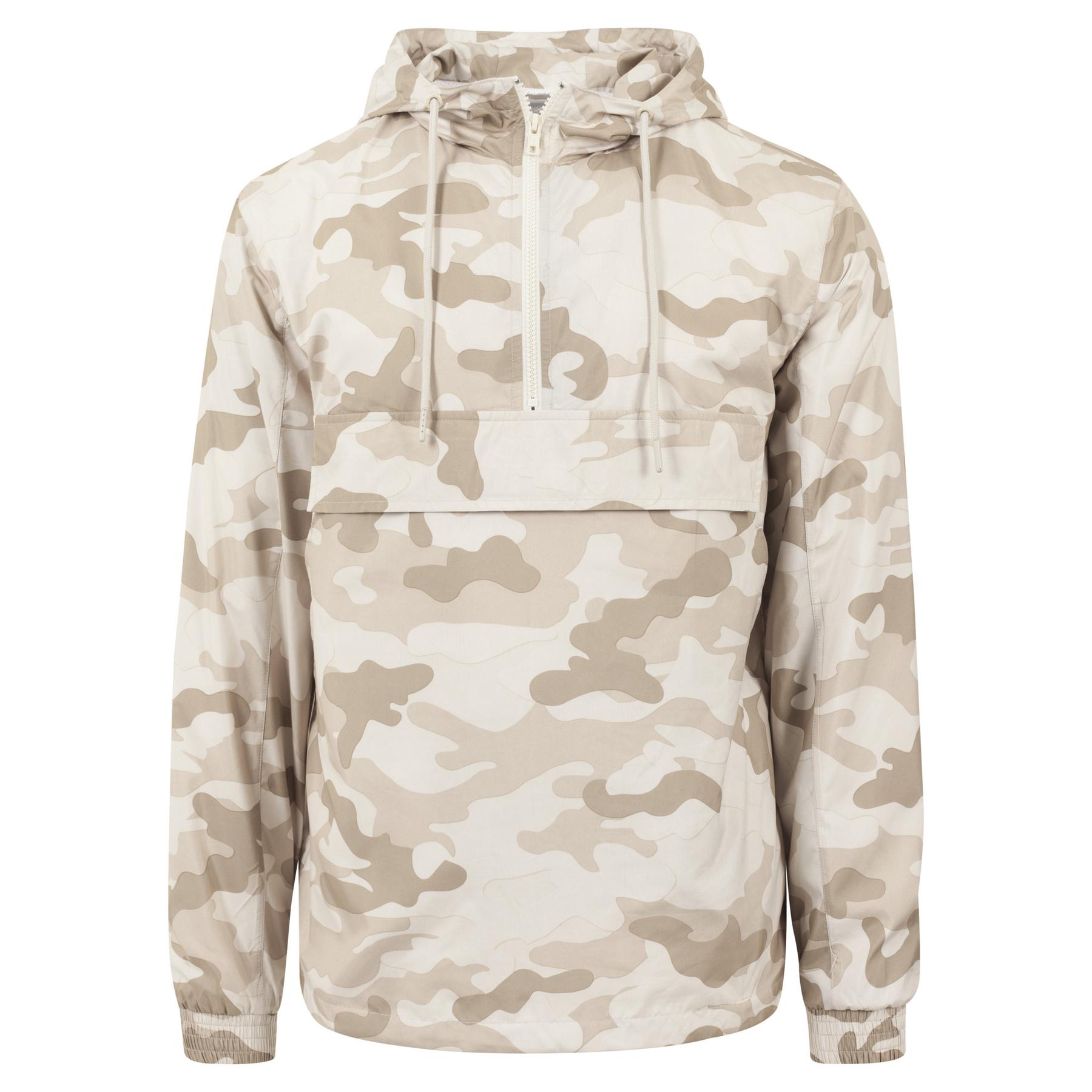 4053838159507 - Camo Pull Over Windbreaker TB1623 sandcamo