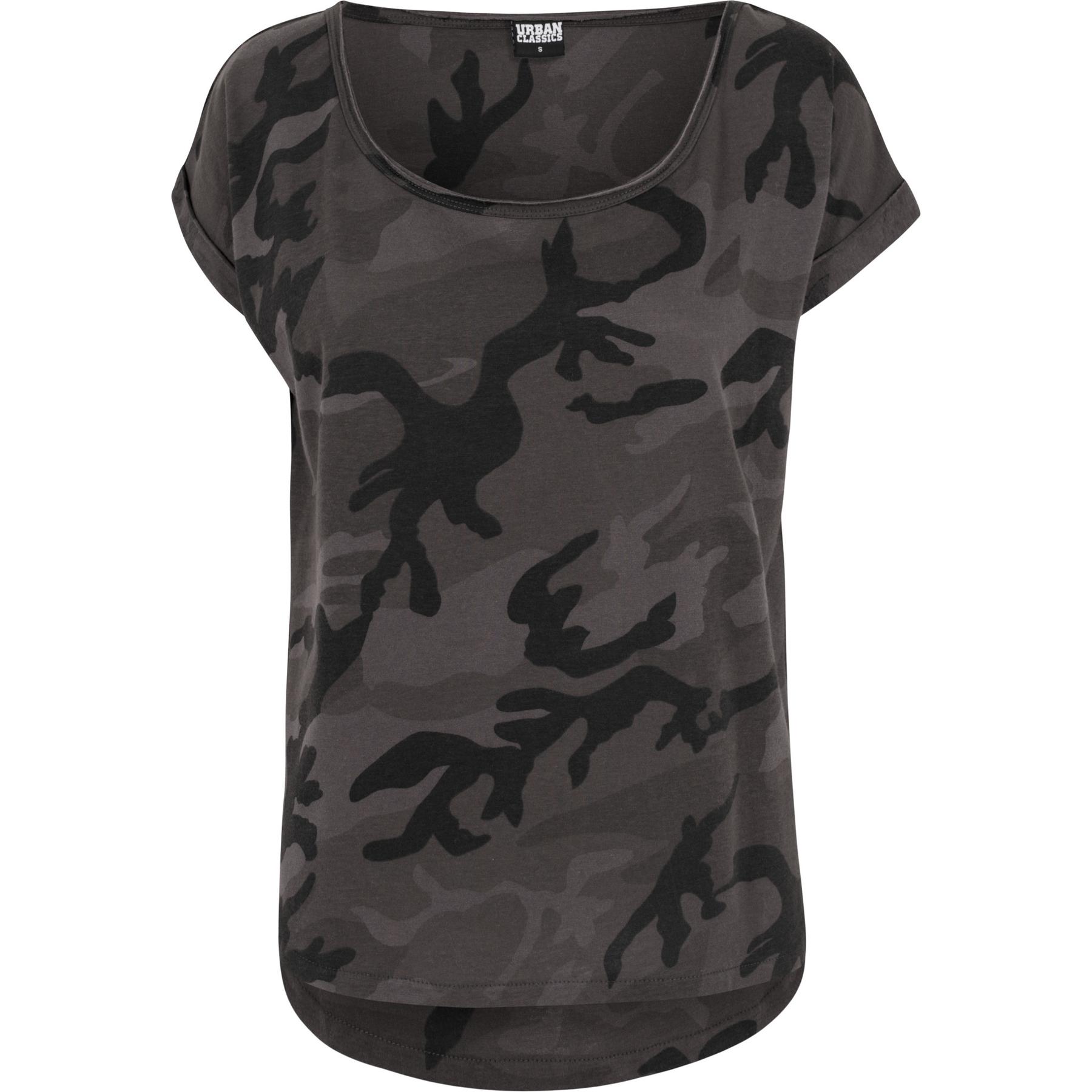 4053838180310 - Ladies Camo Back Shaped Tee T-Shirt darkcamo in XL 4053838180310 - Ladies Camo Back Shaped Tee T-Shirt darkcamo in XL