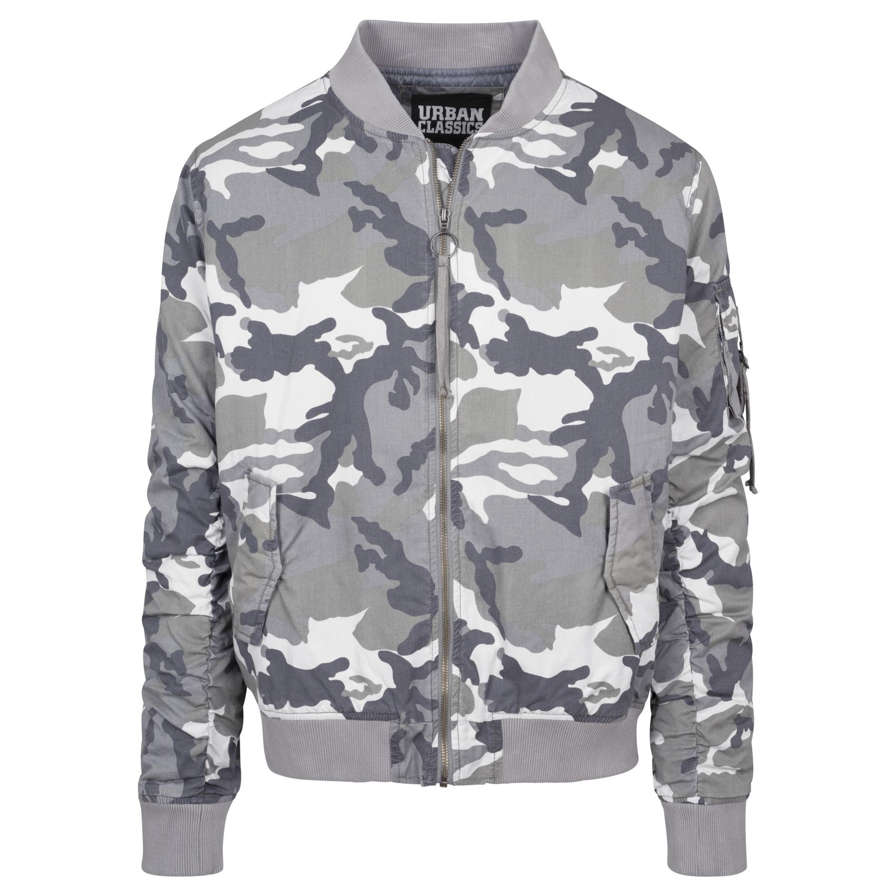 4053838196595 - Vintage Camo Cotton Bomber Jacket TB1798 Snow Camo 4053838196595 - Vintage Camo Cotton Bomber Jacket TB1798 Snow Camo