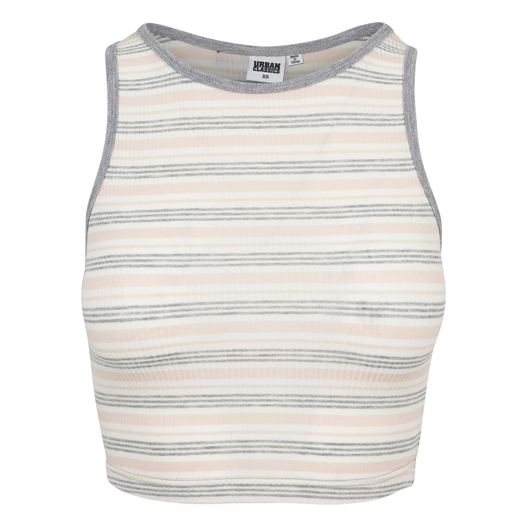4053838262634 - Crop Top Frau Urban Classic Stripe
