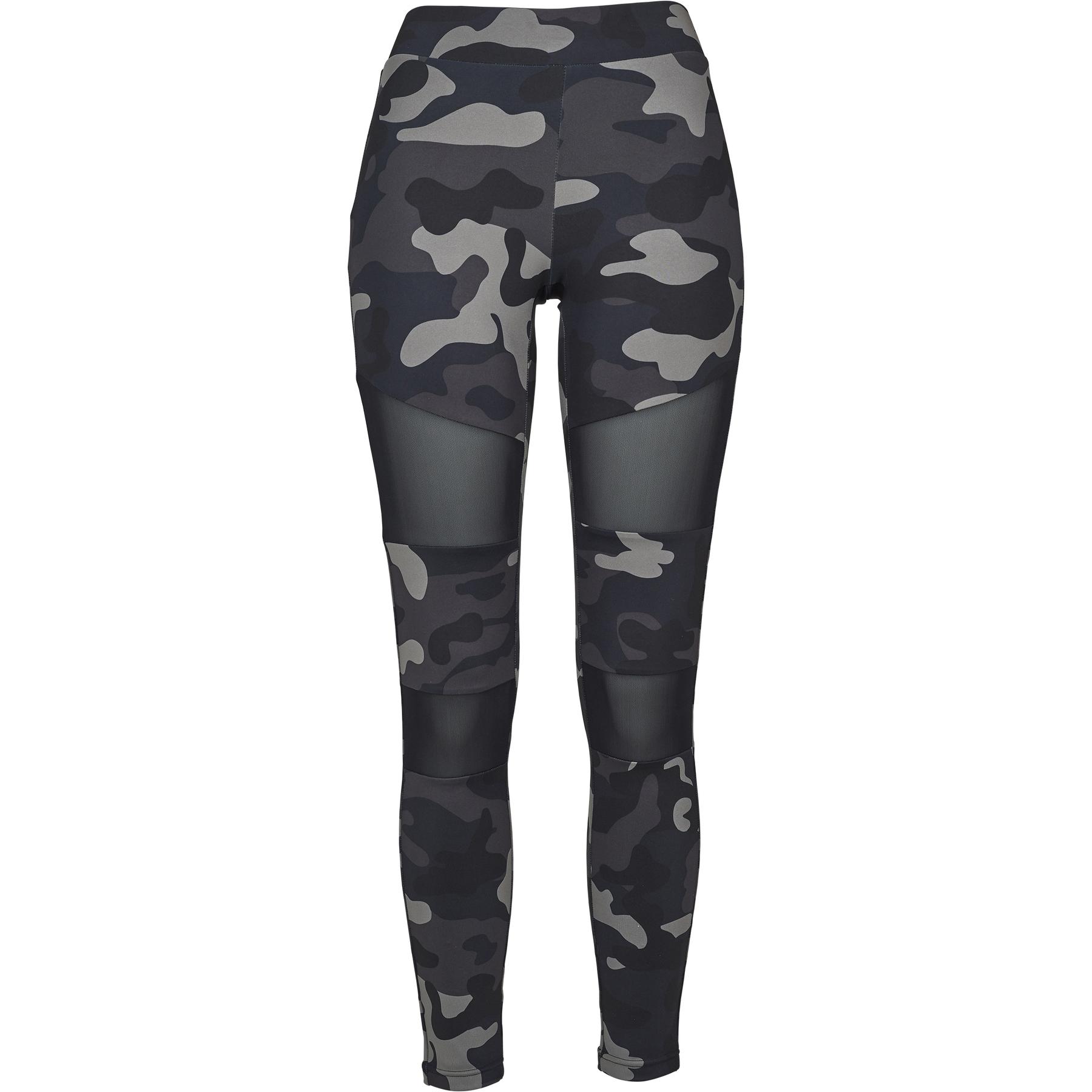 4053838264027 - Legginngs Damen LADIES CAMO TECH MESH LEGGINGS TB1939 Camouflage Darkcamo Blk