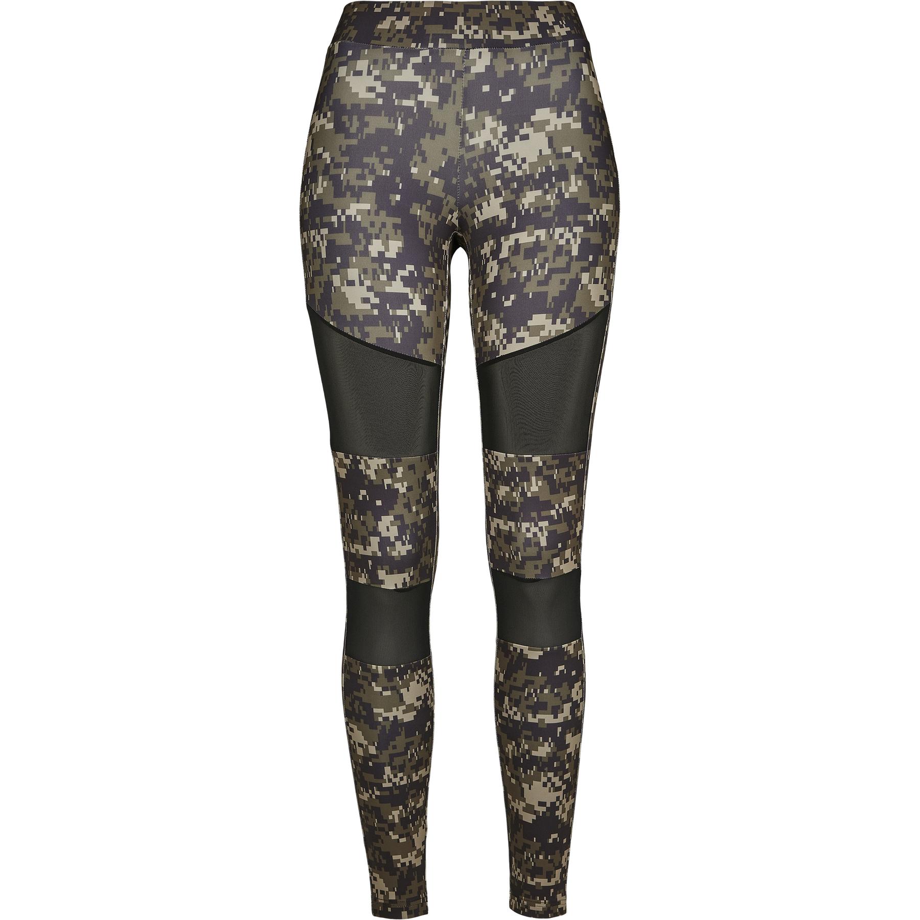 4053838623787 - Legginngs Damen LADIES CAMO TECH MESH LEGGINGS TB1939 Camouflage Wood Digital Camo