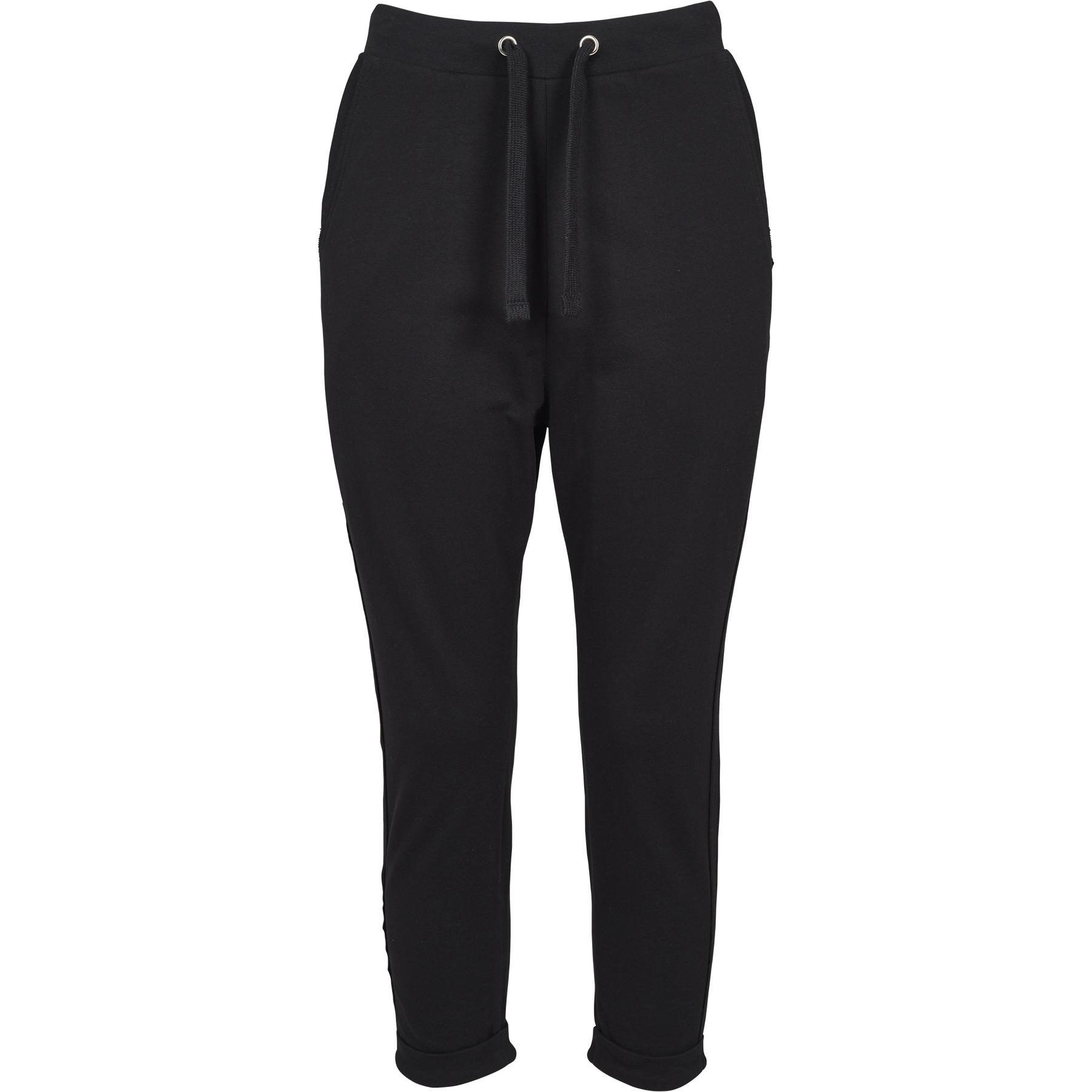 4053838266168 - Jogger Damen LADIES OPEN EDGE TERRY TURN UP PANTS TB1962 Schwarz Black