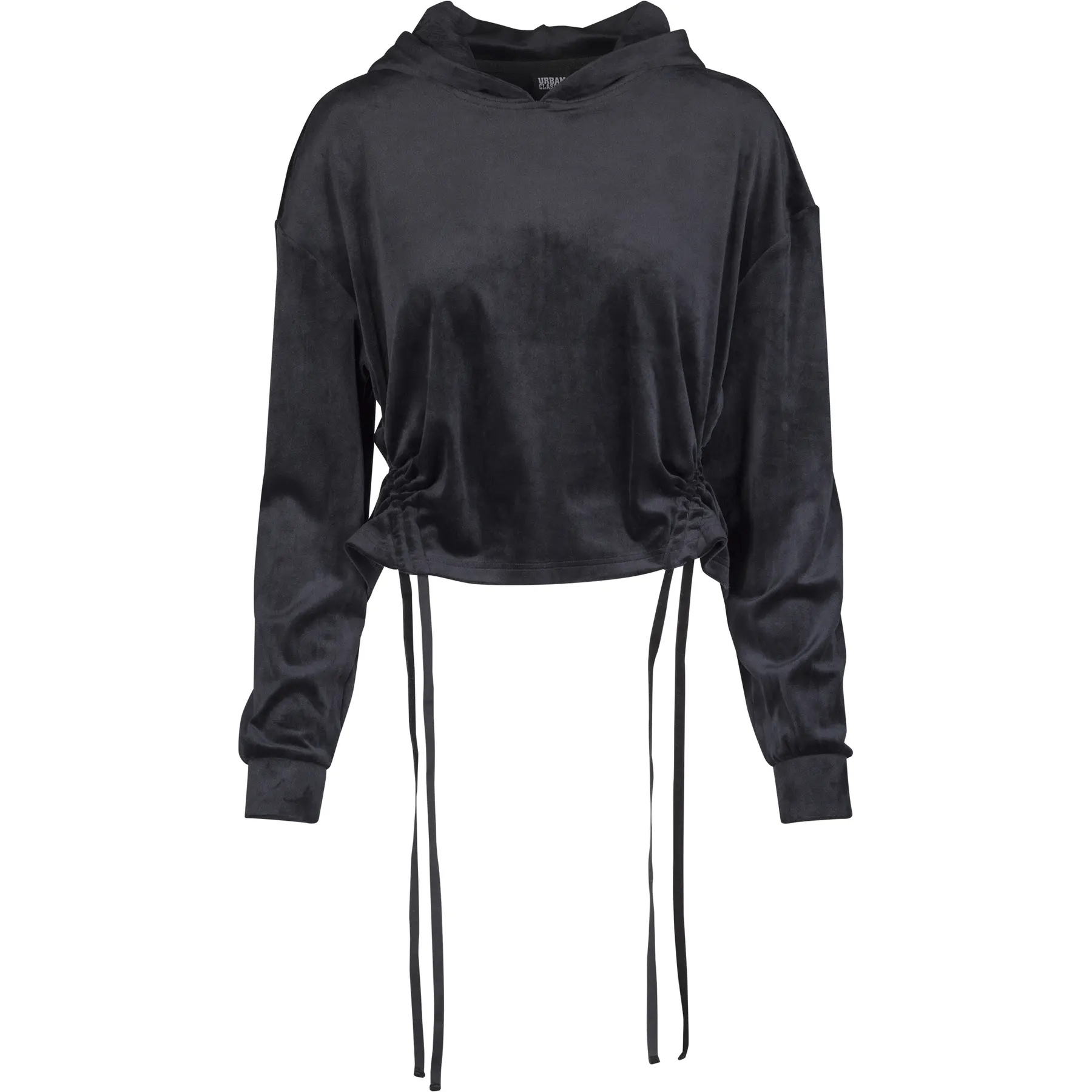 4053838312933 - Damen-Hoodie Classic velvet gathered