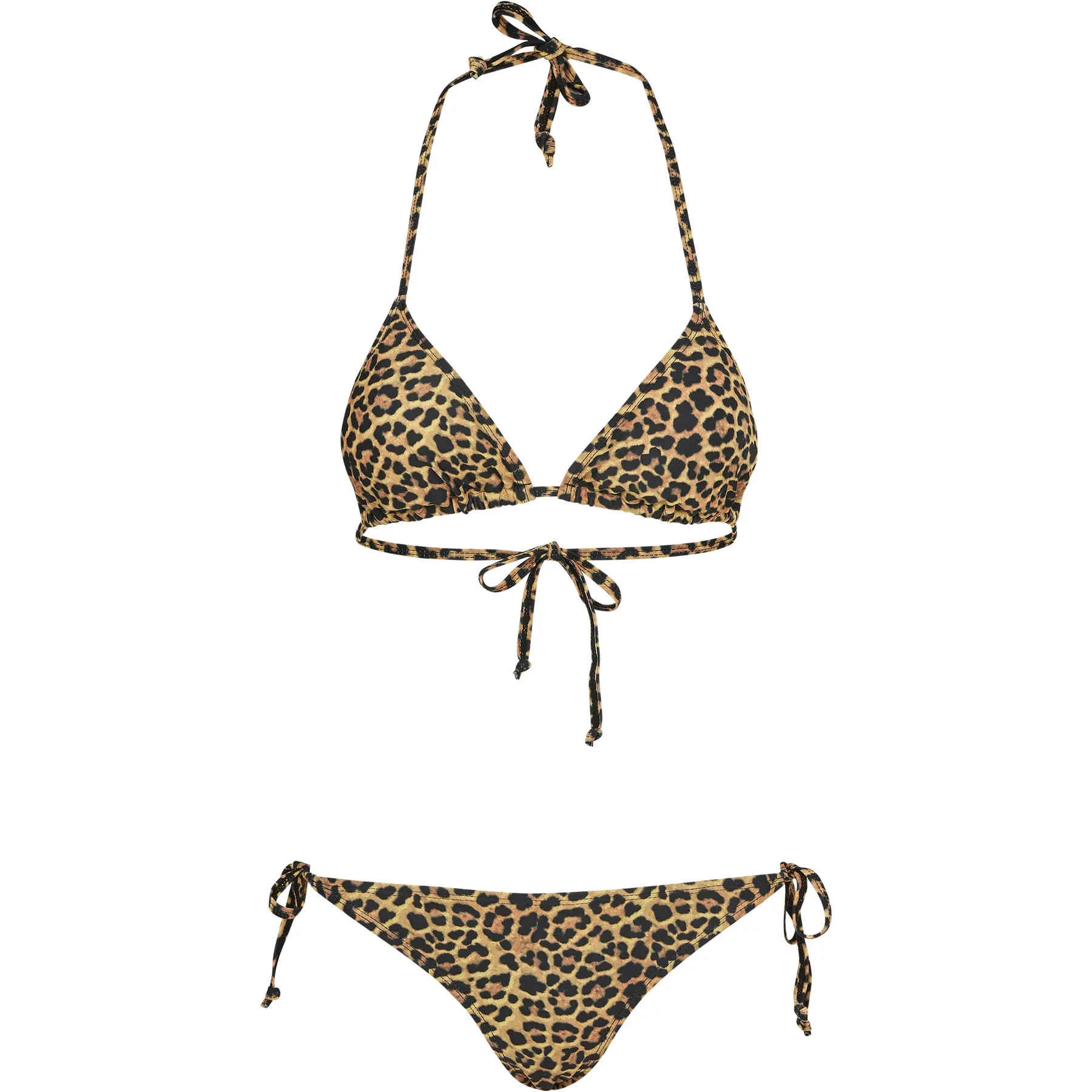 4053838426845 - Ladies Leo Bikini Bikini-Set braun schwarz in S