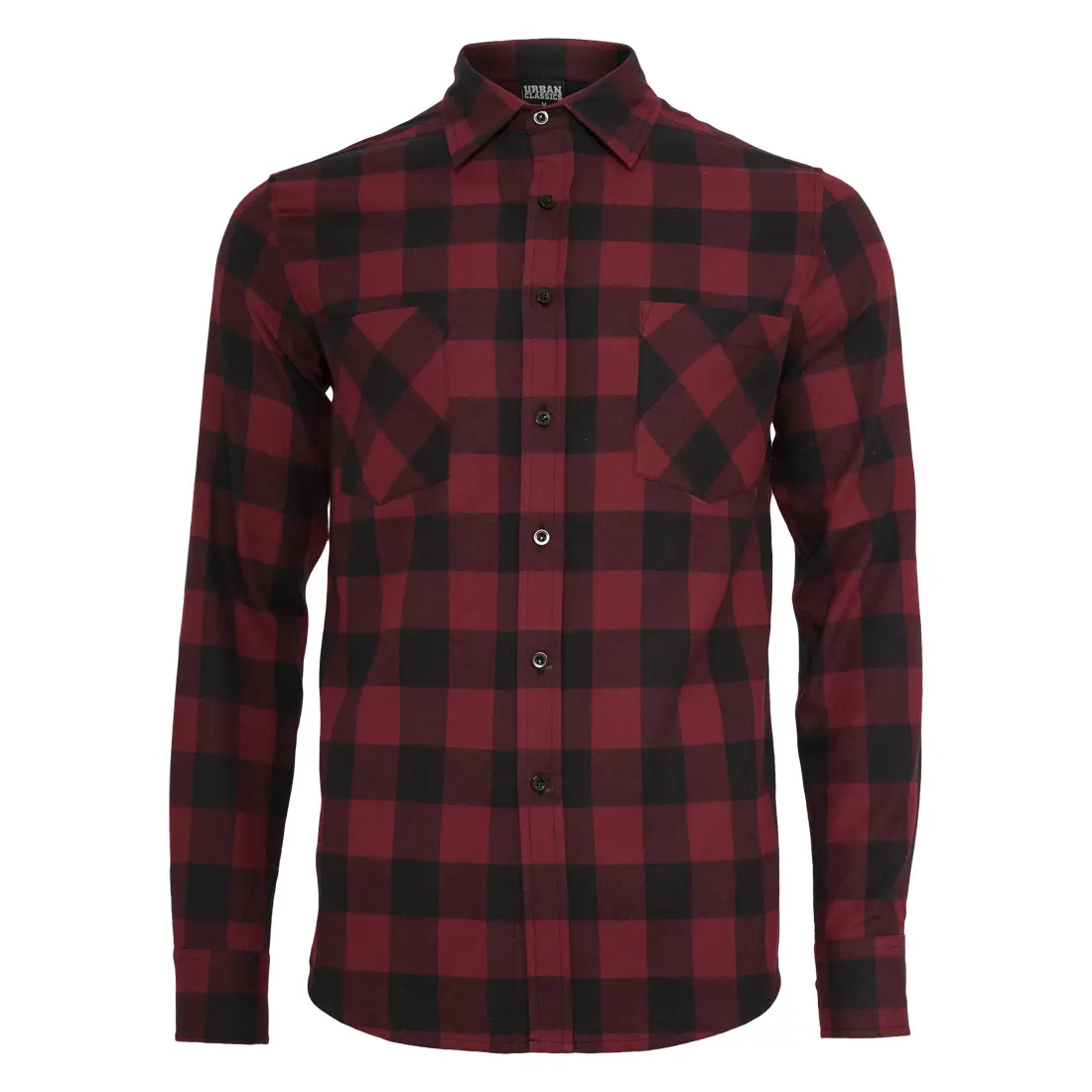4053838060919 - Checked Flanell Shirt TB297 Black Burgundy 4053838060919 - Checked Flanell Shirt TB297 Black Burgundy