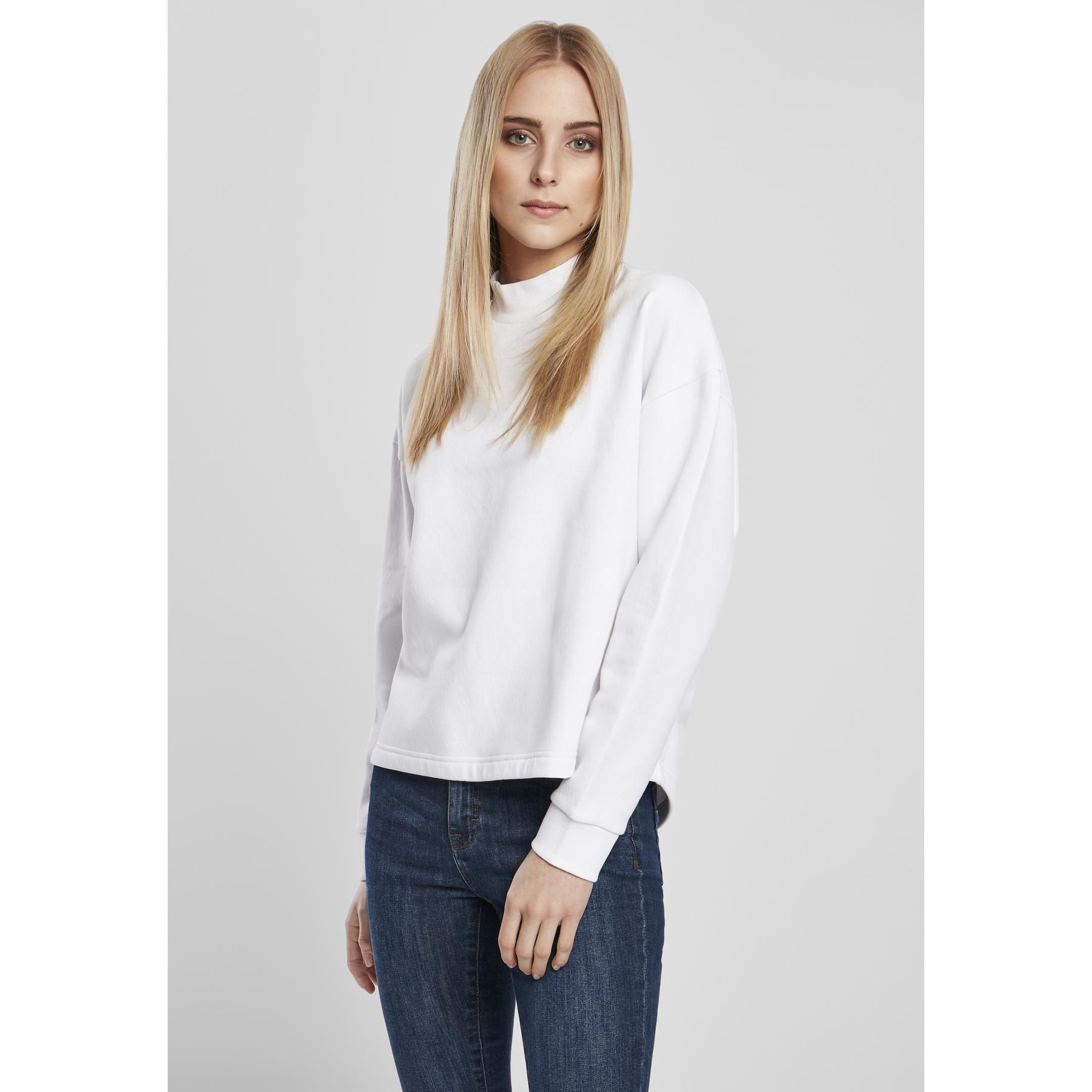 4053838677742 - Sweatshirt Damen oversized high neck crew (grandes tailles)