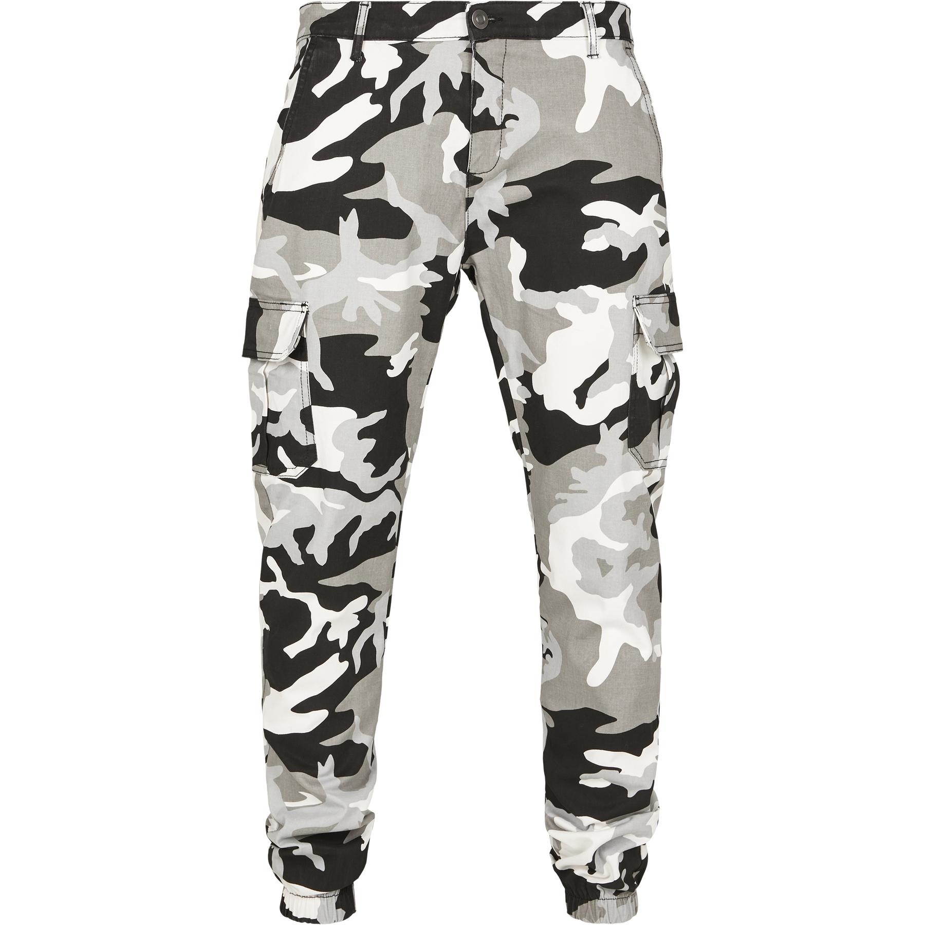 4053838458556 - Camo Cargo Jogging Pants 20 Cargohose snowcamo in M