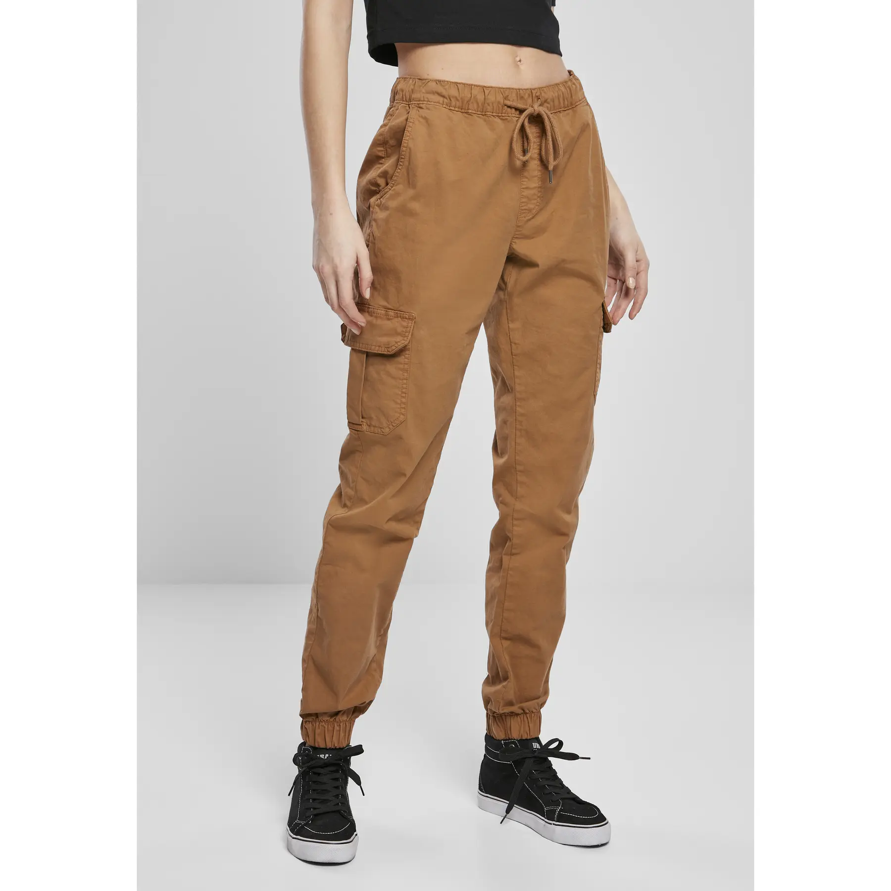 4053838678558 - Damenhosen high waist cargo jogging