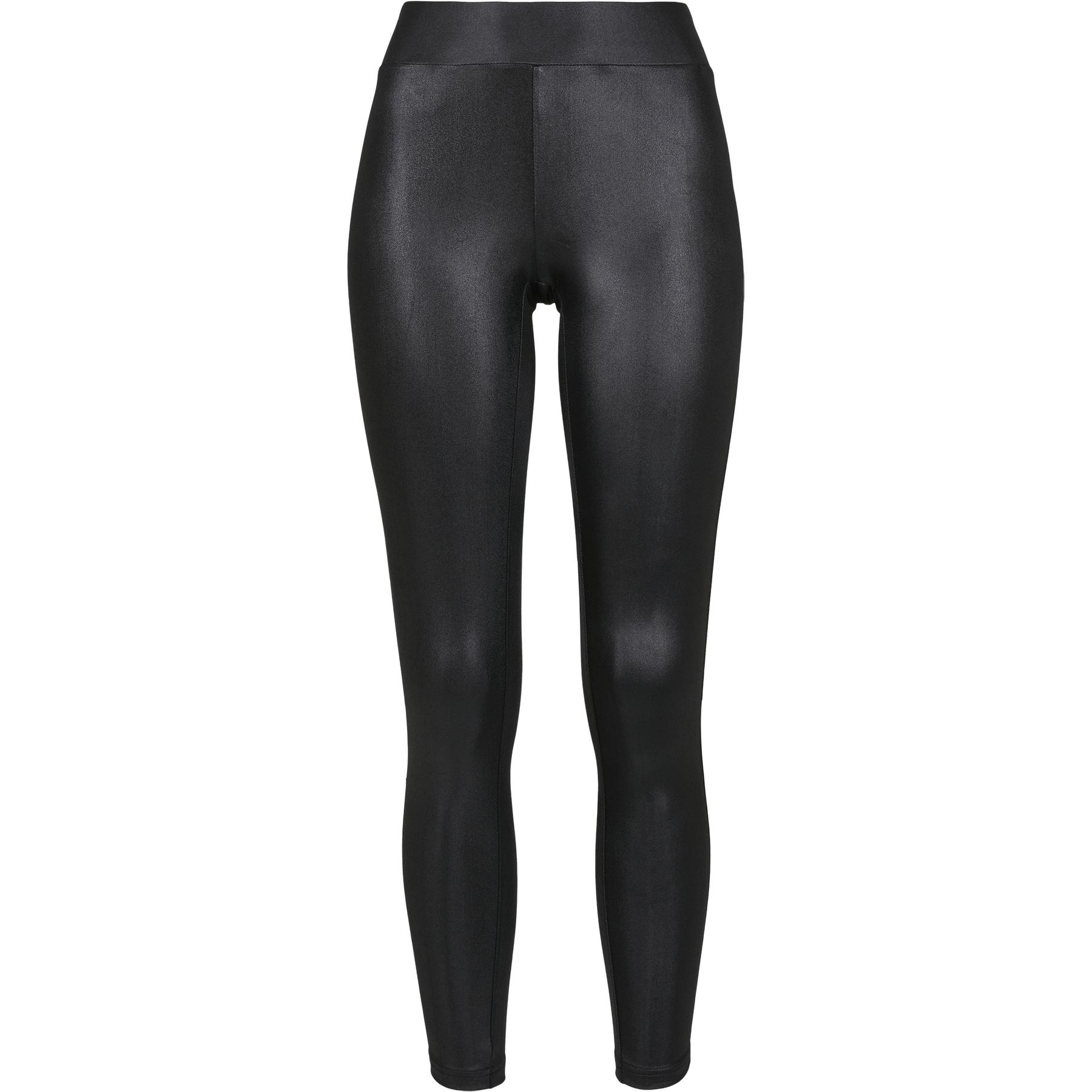 4053838618882 - Ladies Imitation Leather Leggings Leggings schwarz in 4XL