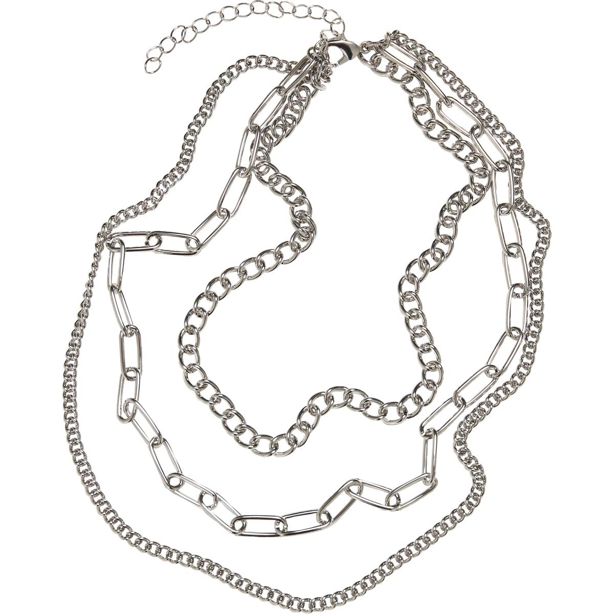4053838803844 - Layering Chain Necklace Halskette silberfarben 4053838803844 - Layering Chain Necklace Halskette silberfarben
