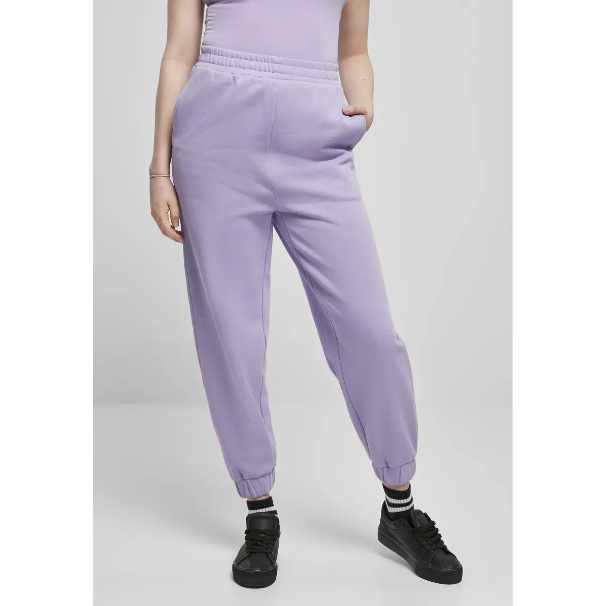 Pantaloni da donna Urban Classics organic taille haute ballon