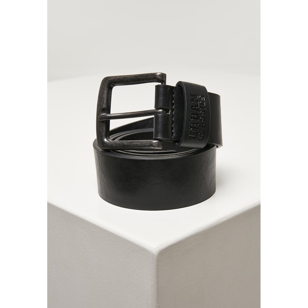 4065812029607 - Recycled Imitation Leather Belt Gürtel schwarz