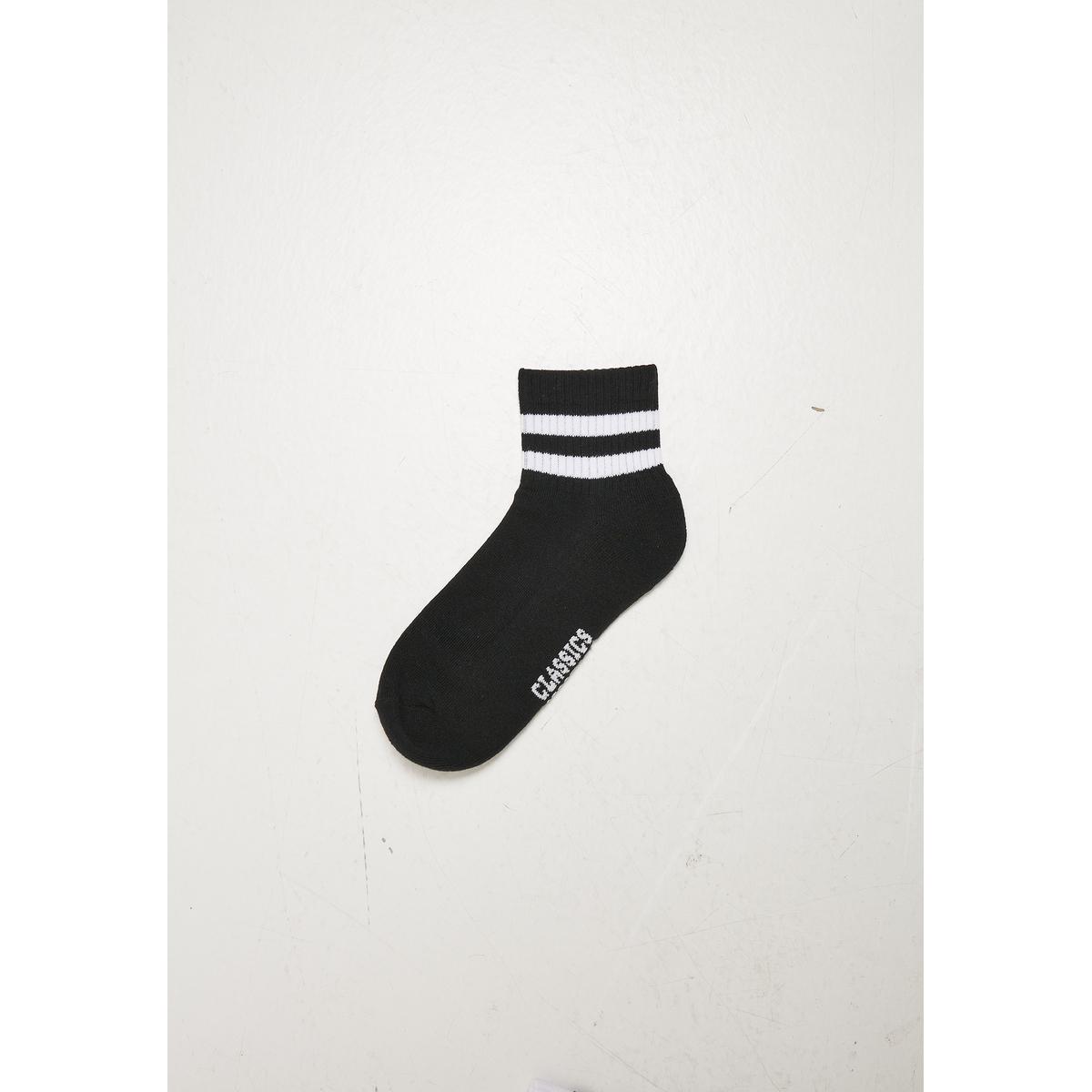 4065812029942 - Sporty Half Cuff Logo Socks 5-Pack Socken schwarz in EU 35-38