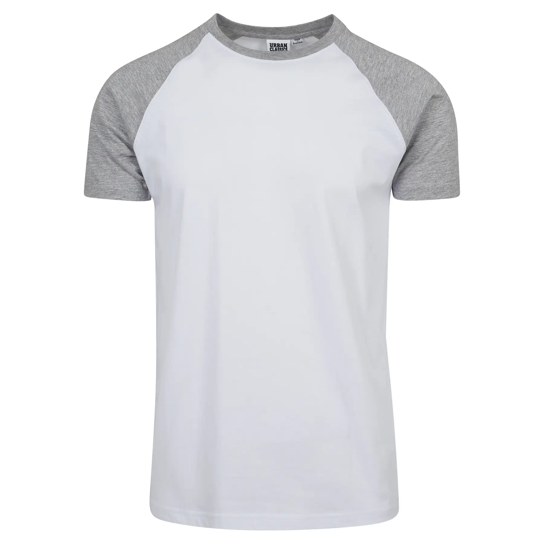 4053838262856 - T-Shirt Herren REGLAN CONTRAST TEE TB639 Weiss Grau Wht Gry